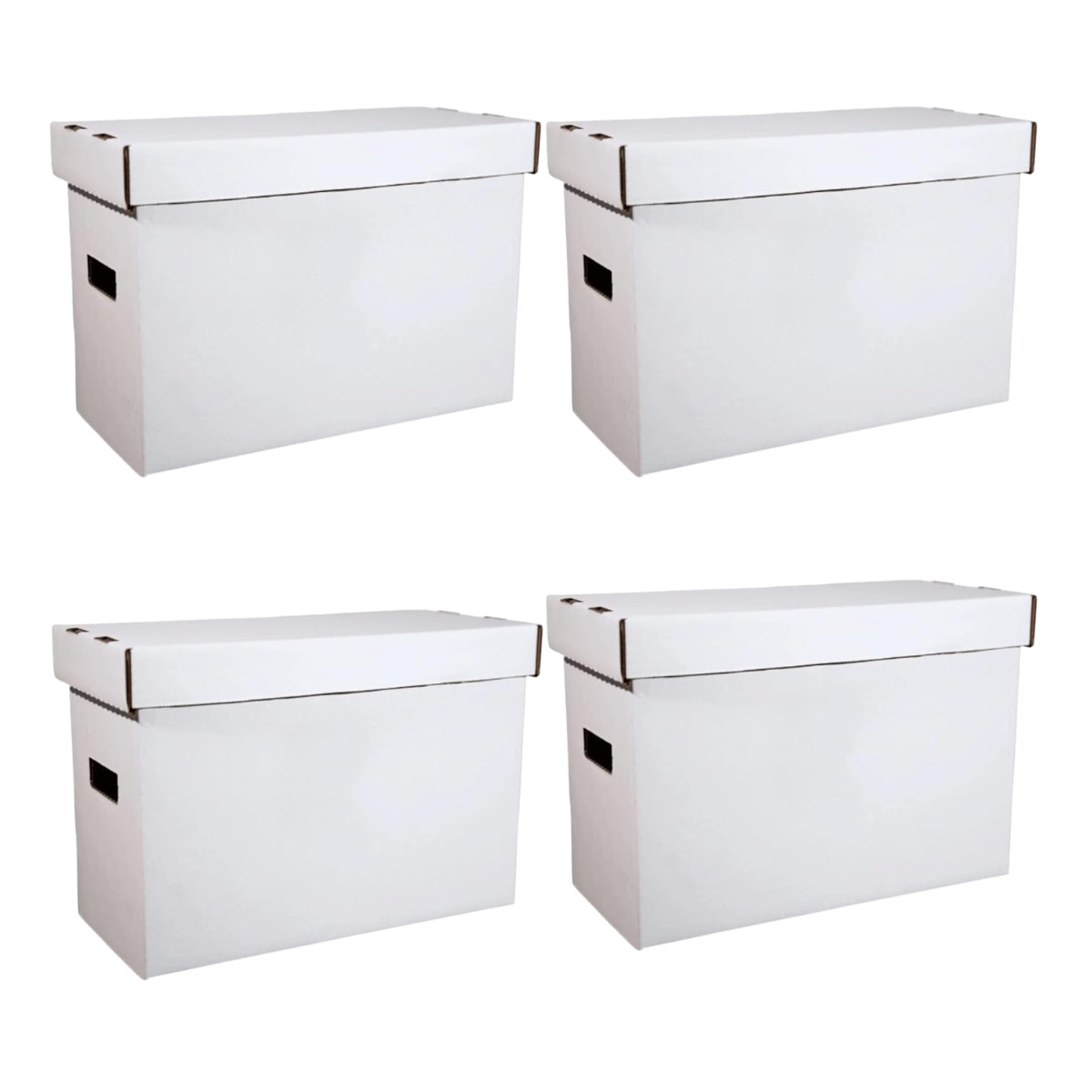 4-Pack Short Comic Book Storage Box Comic Box Woodhaven Trading Firm