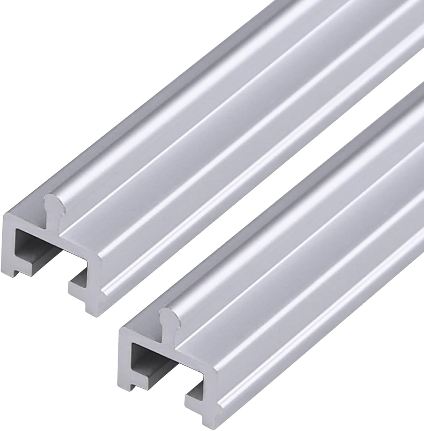 8 FT Aluminum Sliding Screen Door Track, Bottom Track Replacement for Patio Scre