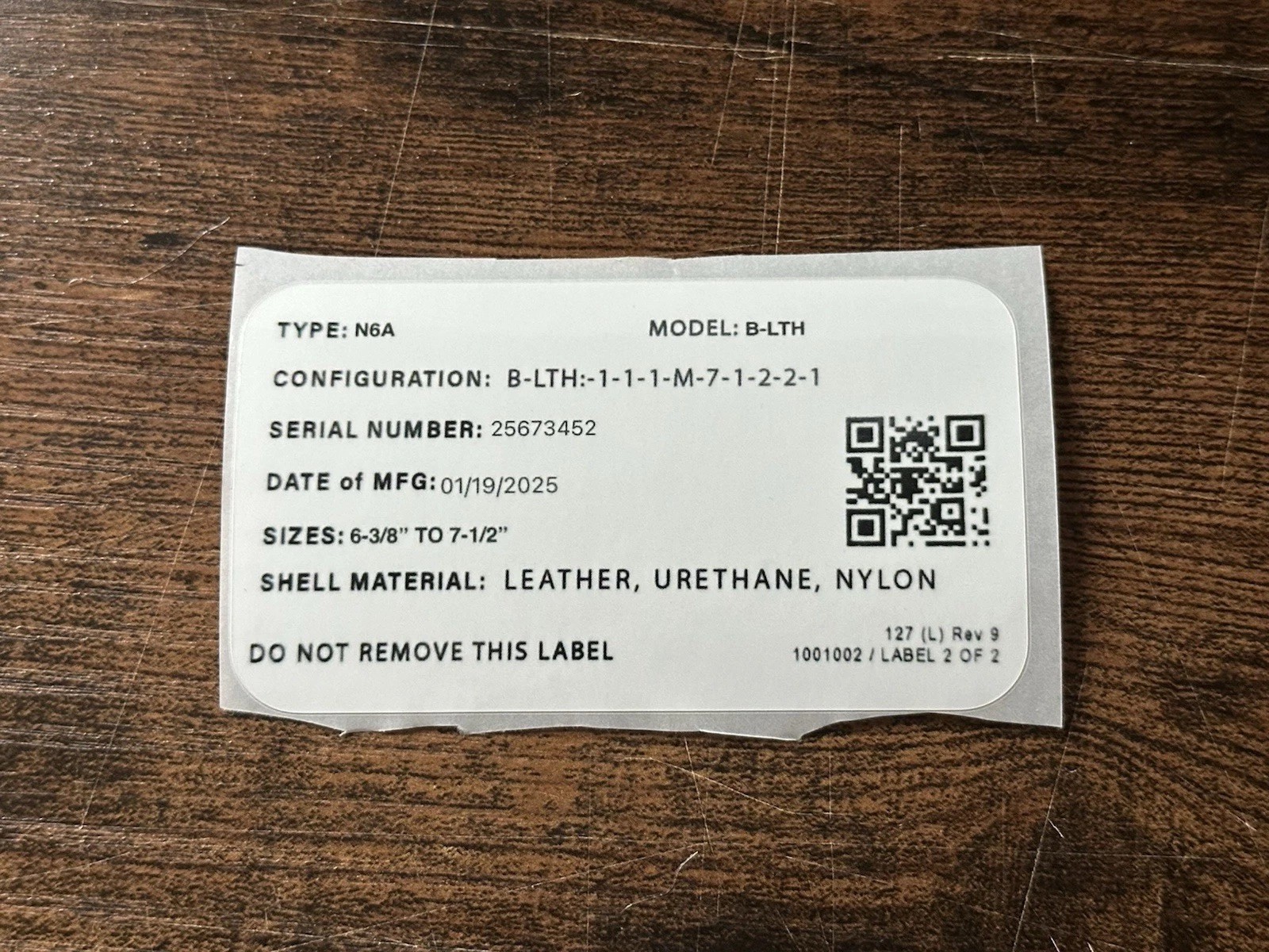Cairns Fire Helmet Labels (non Certified)