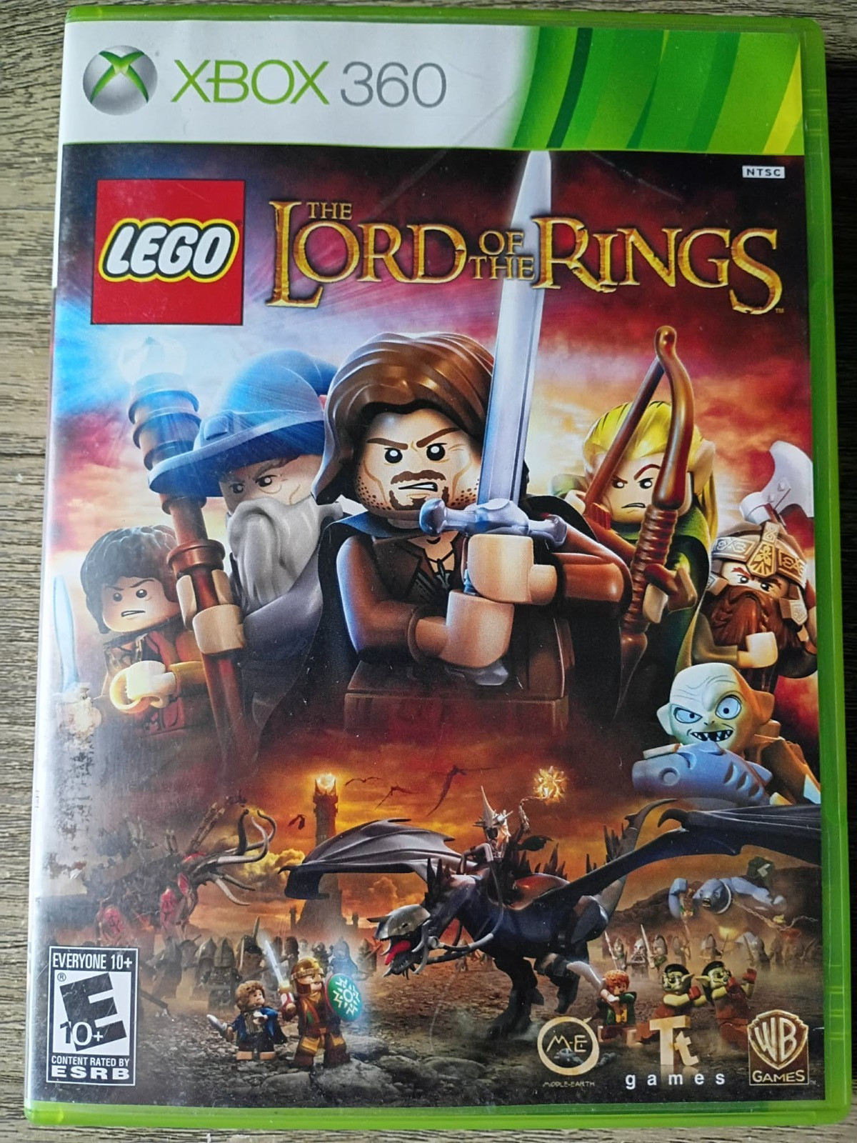 LEGO The Lord of the Rings (Microsoft Xbox 360, 2012) CIB