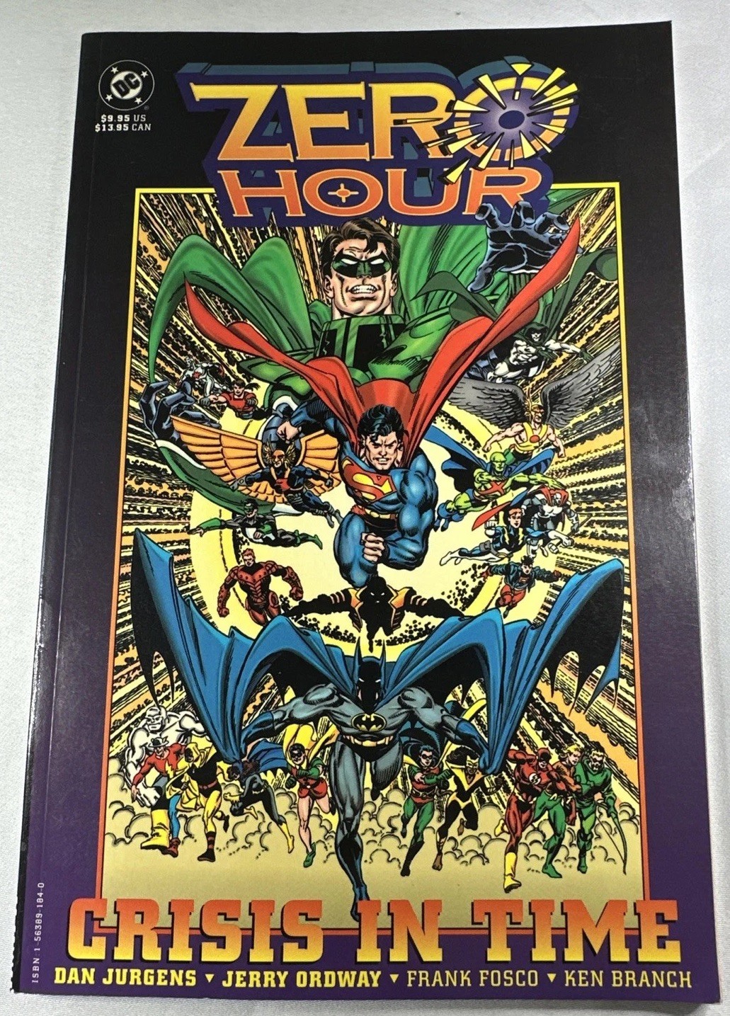 Zero Hour Crisis in Time First Printing (DC Comics October 1994)