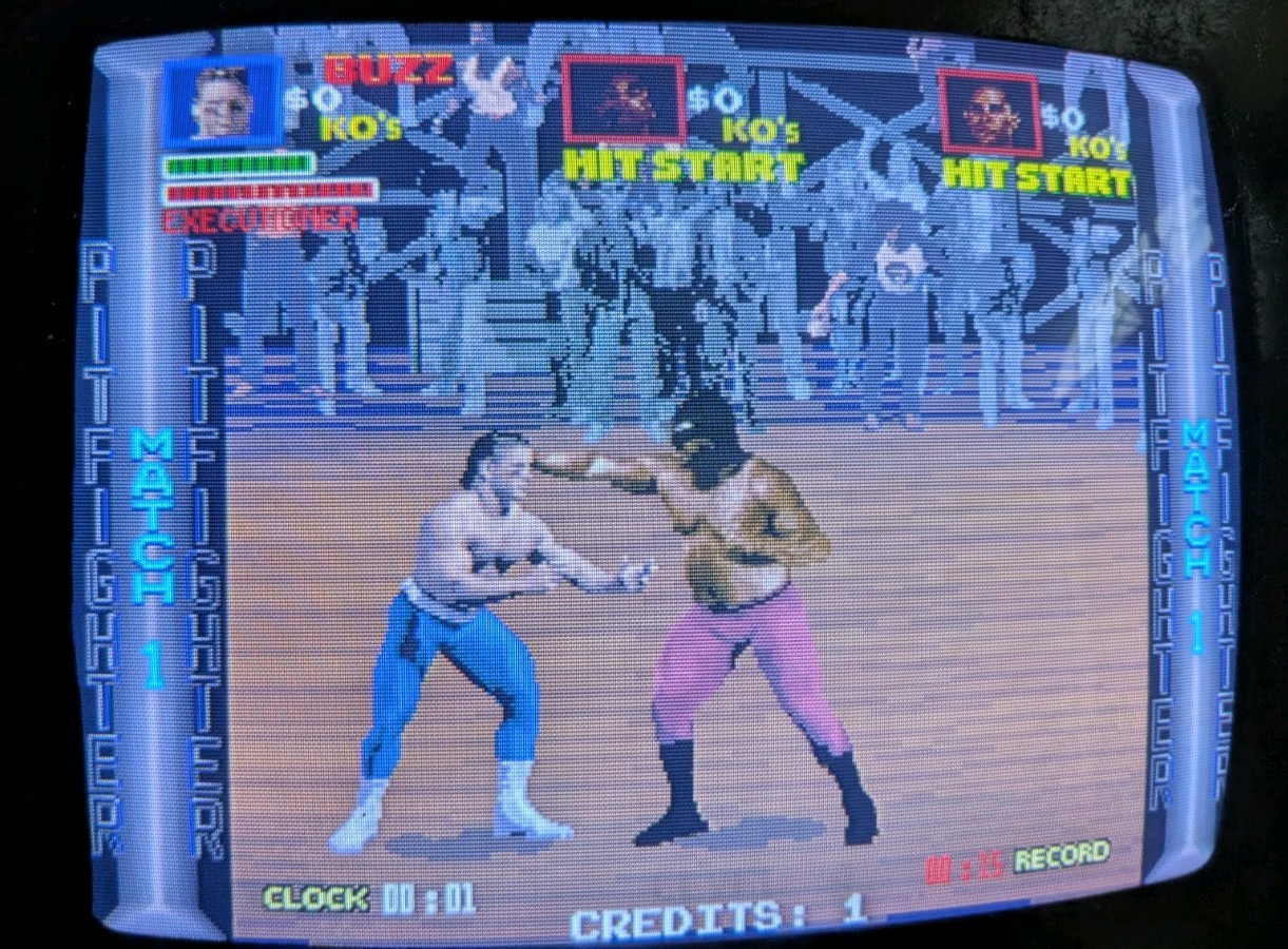 Pit Fighter Atari Jamma ARCADE Video GAME PCB  BOARD  No Sound 