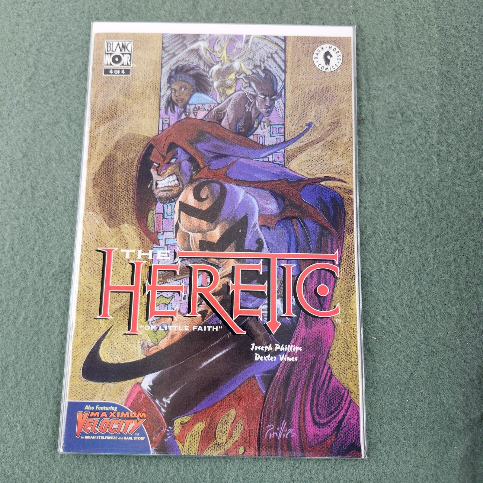 81 - 1994 Dark Horse Comics The Heretic #4
