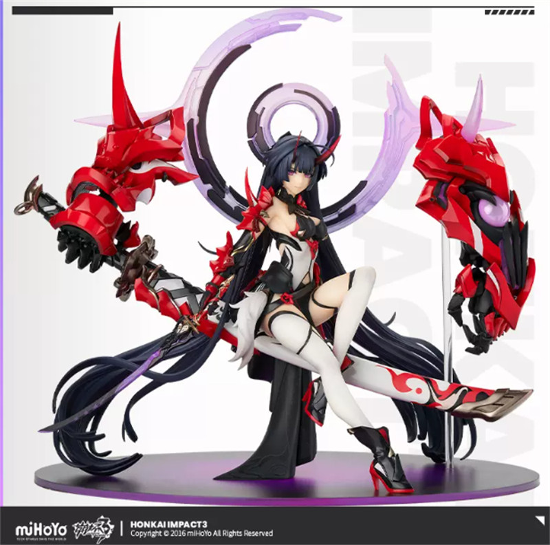 Official Honkai Impact 3 Raiden Mei Herrscher Of Thunder Figure 1/8 Model miHoYo