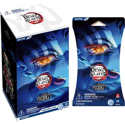 Demon Slayer: Kimetsu no Yaiba Infinity Castle Movie Trading Cards Display 001