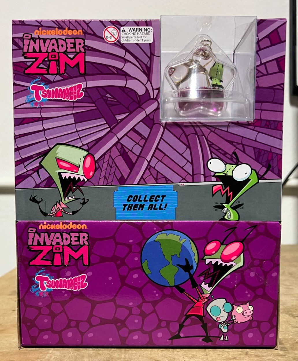 INVADER ZIM TSUNAMEEZ HANGER GIR EXCLUSIVE BLIND BAG SEALED [24 PACKS BOX]