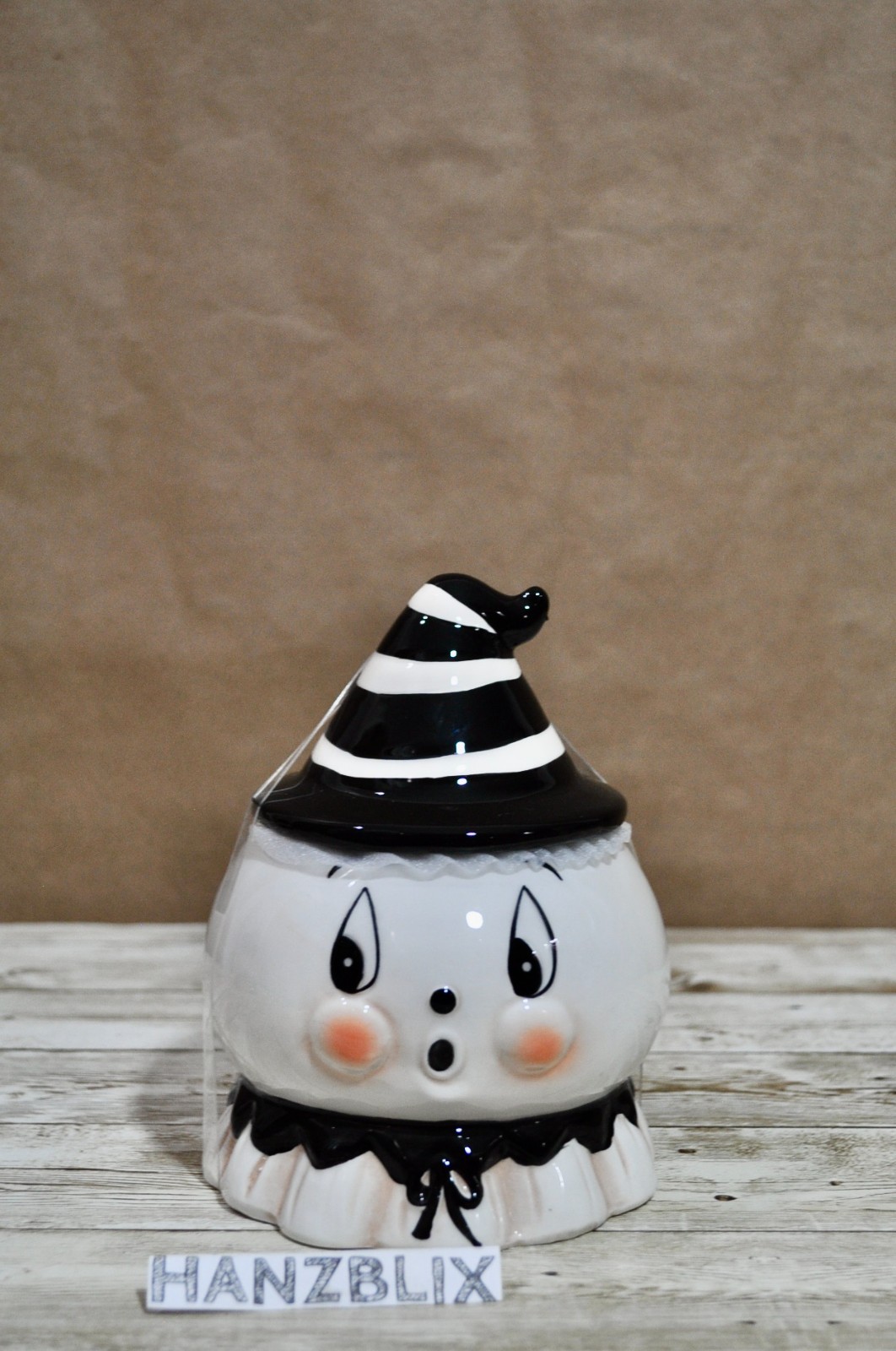 Johanna Parker Gust the Ghost Figural Canister Small 5.5