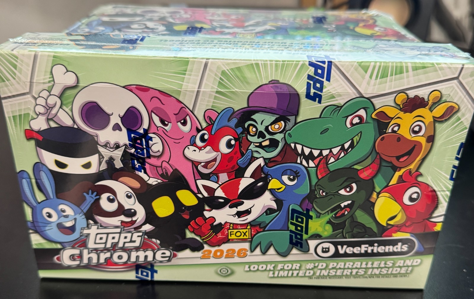 🚀 2026 Topps Chrome VeeFriends Hobby Box – Factory Sealed (In Hand) 🚀
