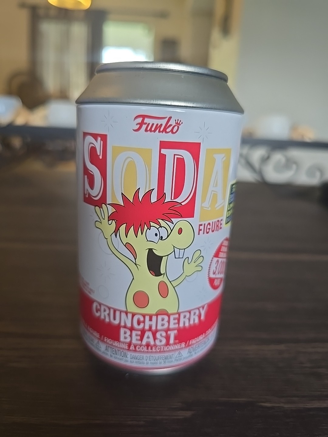 SDCC 2020 Comic Con Sealed Funko Soda CRUNCHBERRY BEAST Cap\'n Crunch New