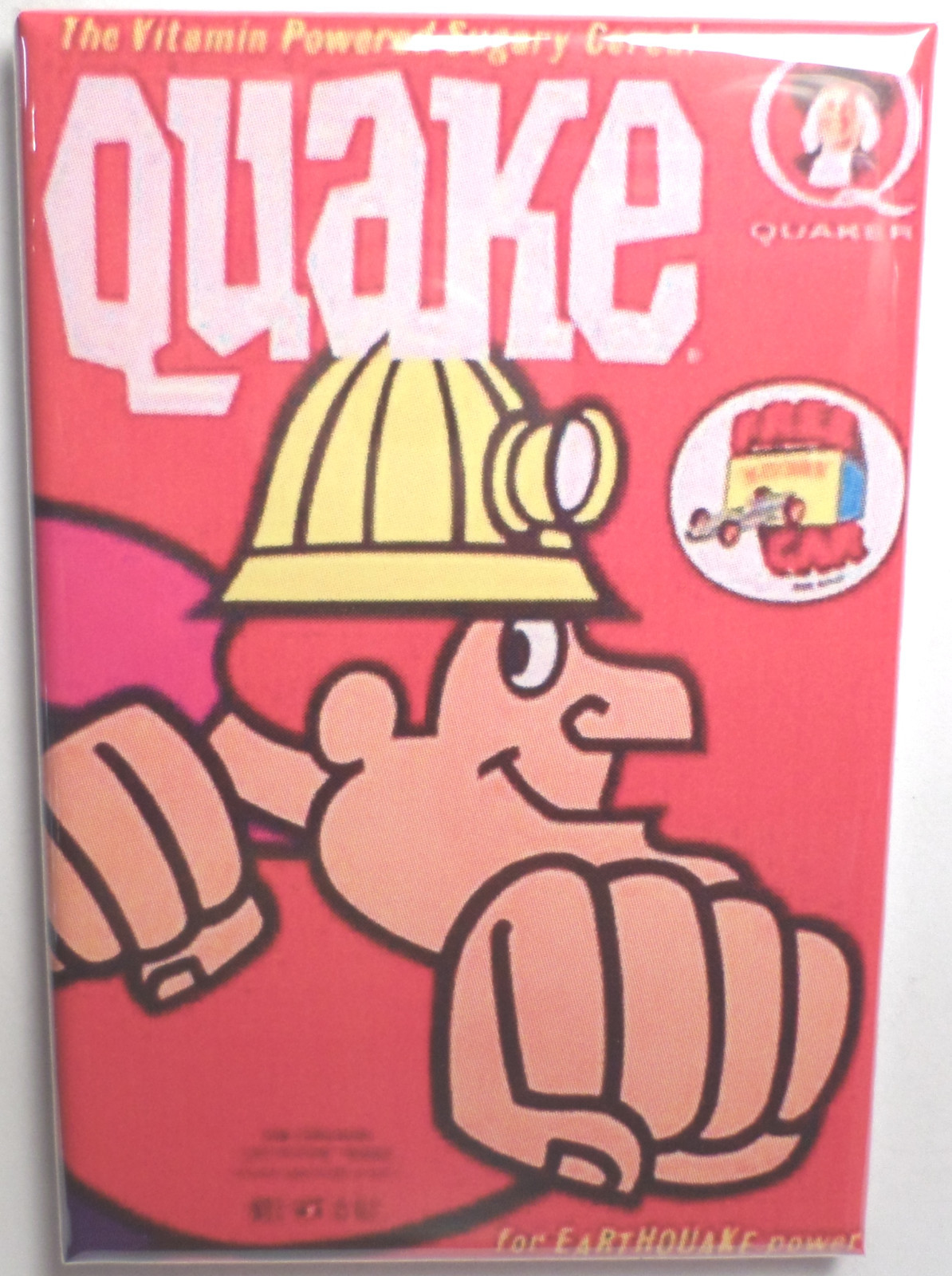 Quake Vintage Cereal Box 2