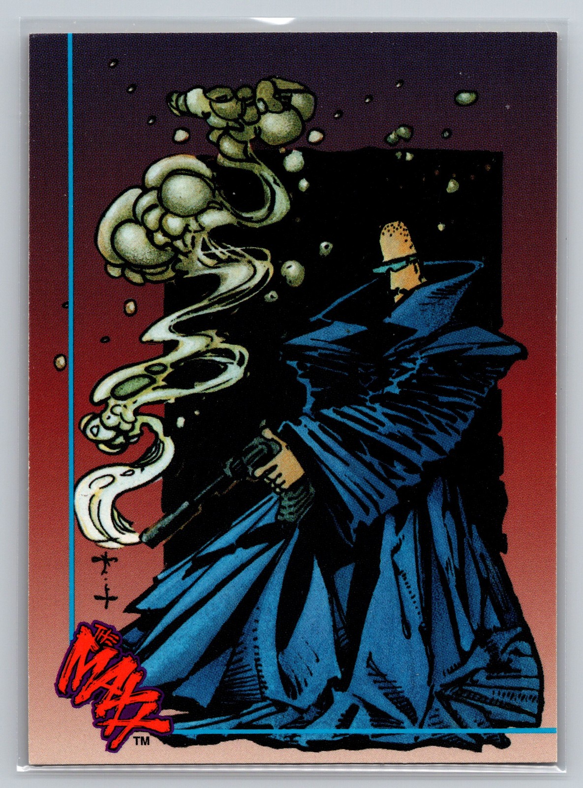 1993 Topps The Maxx #8 Mr. Gone Nearly a Sorcerer Sam Kieth Trading Card
