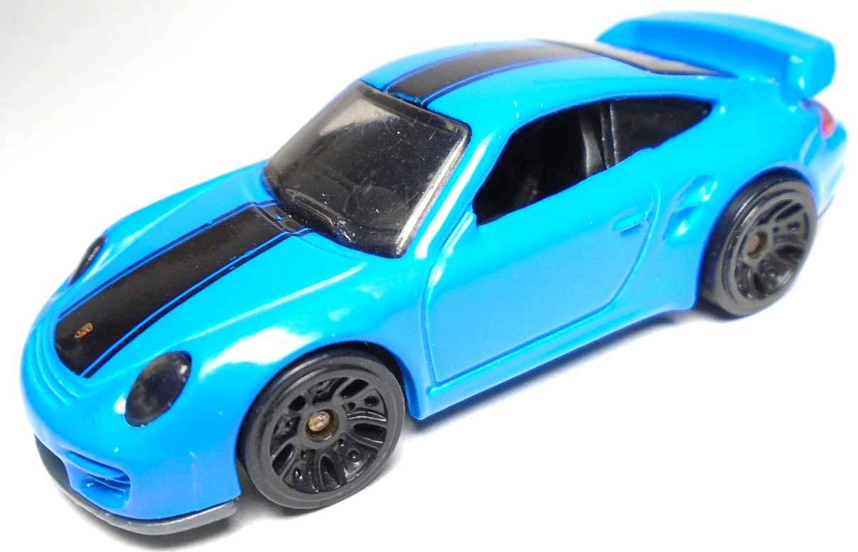 2019 HOT WHEELS HW PORSCHE 911 GT2 BLUE 1:64 DIECAST 2 5/8