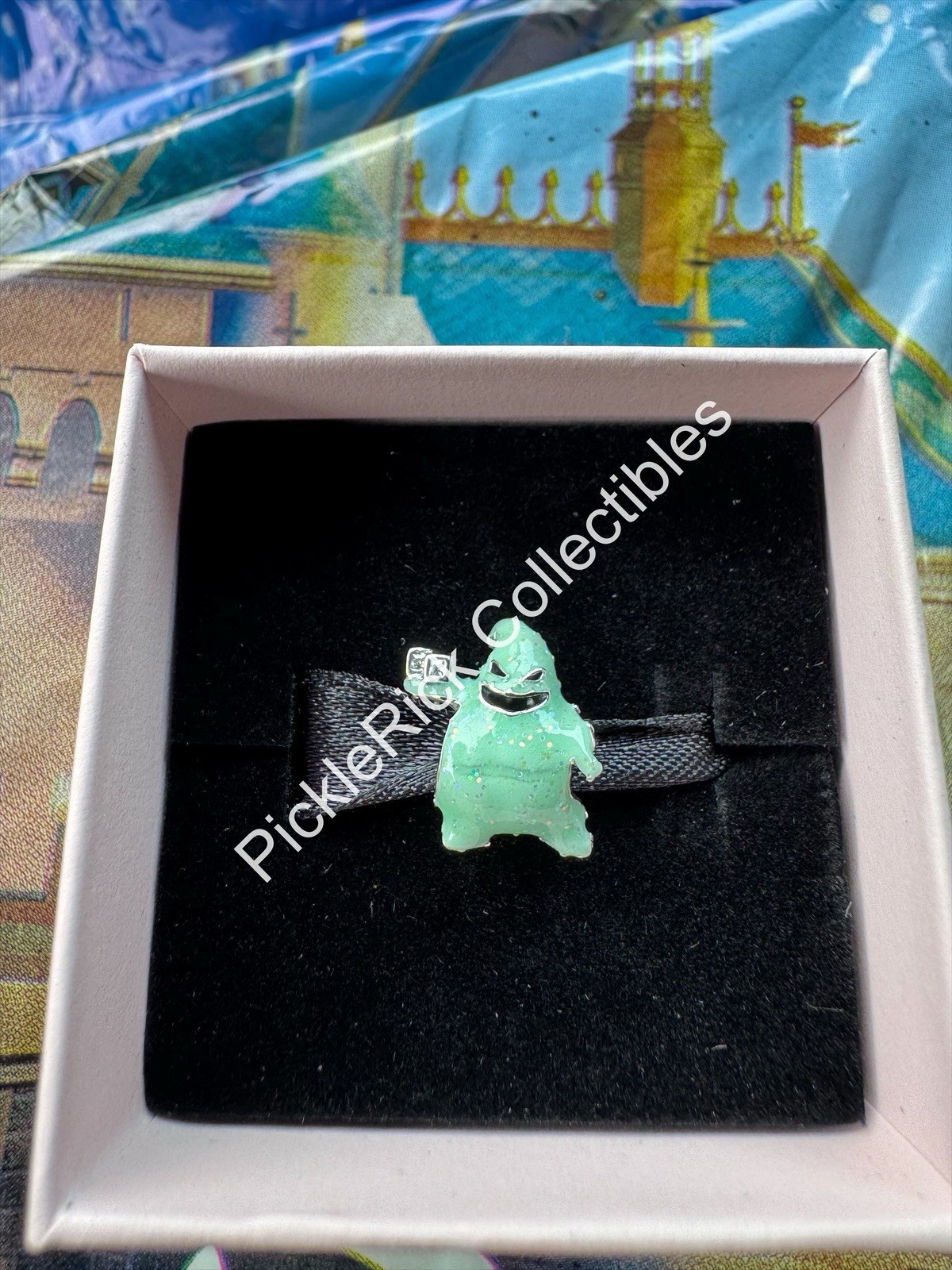 Disney Parks Pandora Charm 2026 Halloween Oogie Boogie NBC Glow In Dark NIB