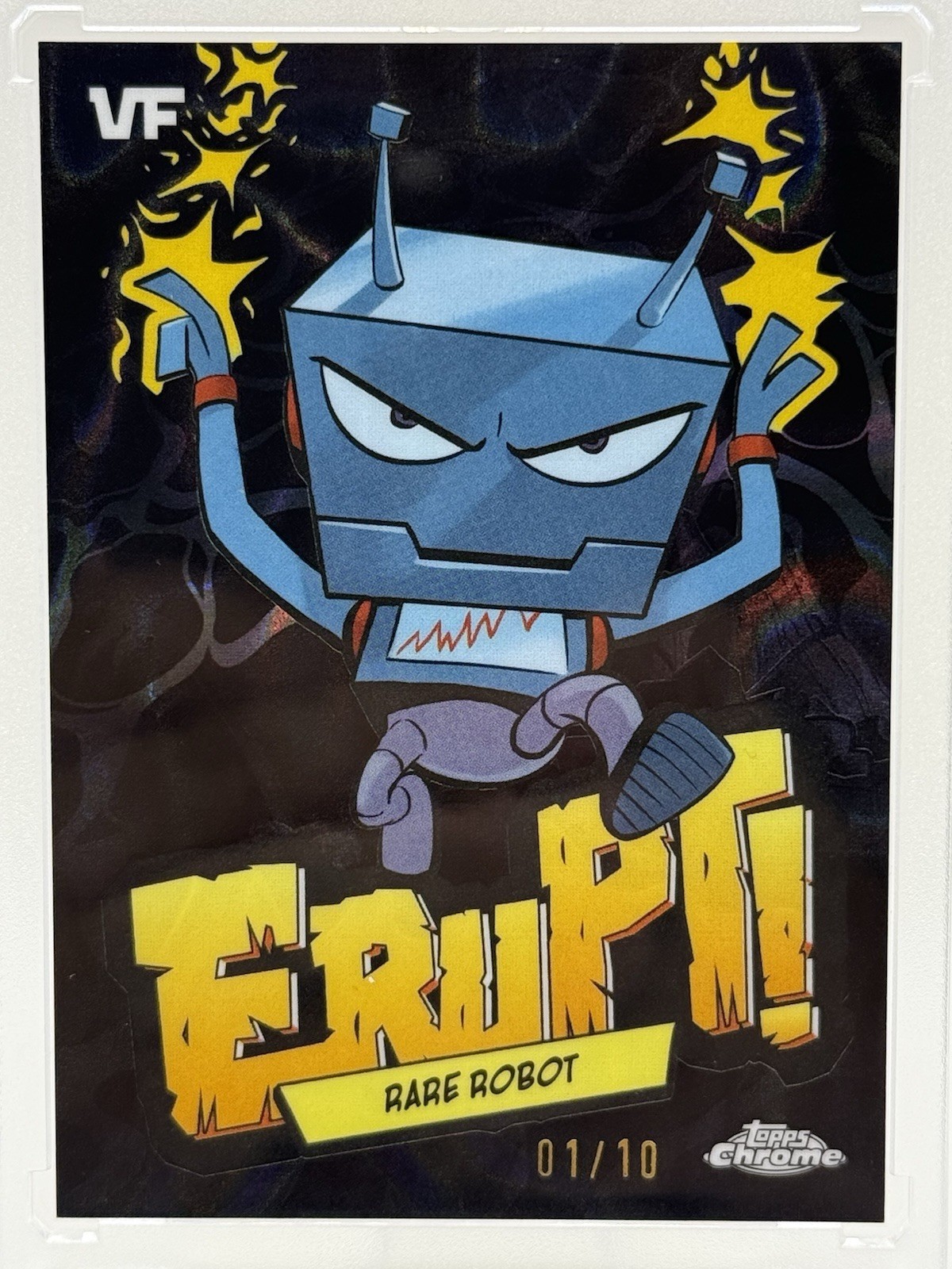 Topps Chrome VeeFriends Erupt Rare Robot 1/10 #E-6