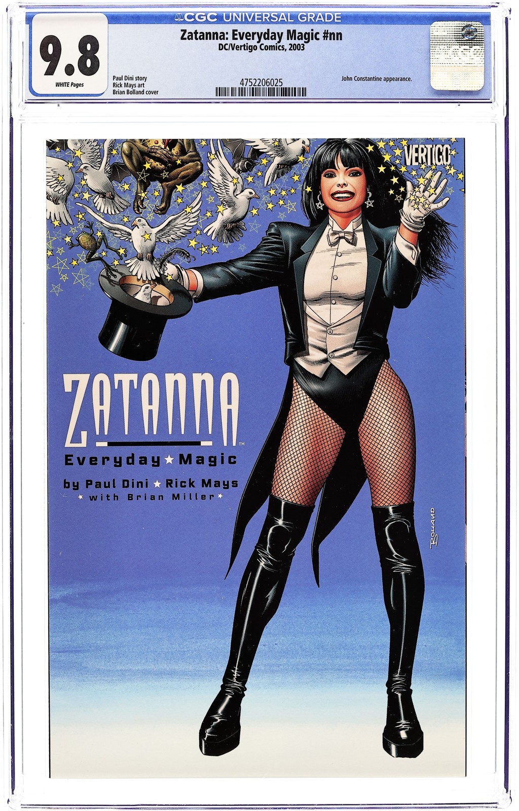 Zatanna Everyday Magic #1 CGC 9.8 2003 4752206025