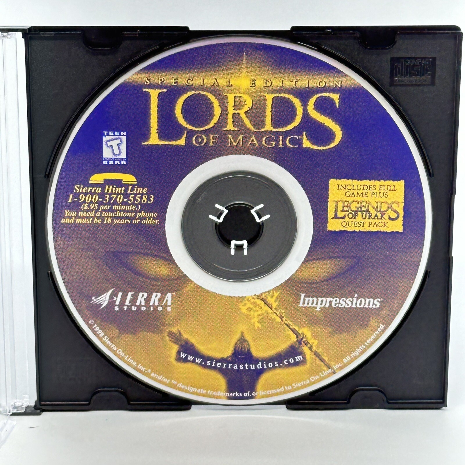 Lords of Magic Special Edition PC CD-ROM Sierra 1997 Pre-Owned