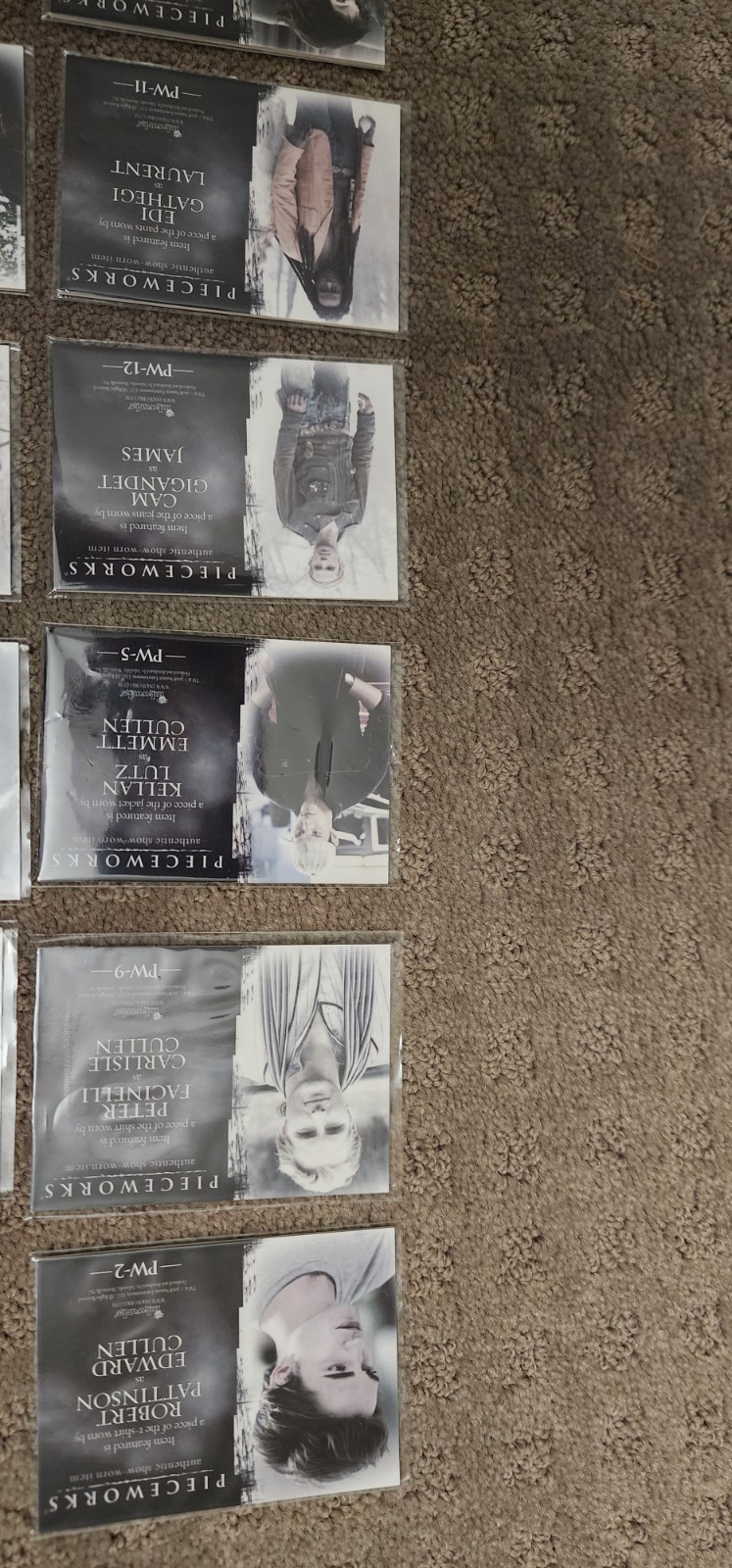 TWILIGHT INKWORKS PIECEWORKS PW- 1,2,3,5,6,7,8,9,10,11,12