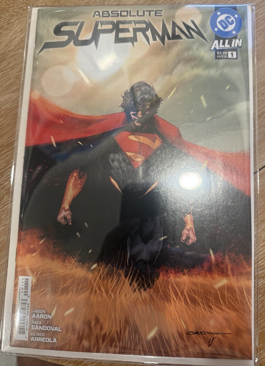 Absolute Superman: #1 [Rafa Sandoval First 1st Print CVR A] DC Comics 2024 🔥