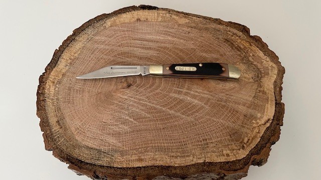 Schrade Old Timer 120T Vintage 2013 Folding Pocket Knife Single Plain Blade