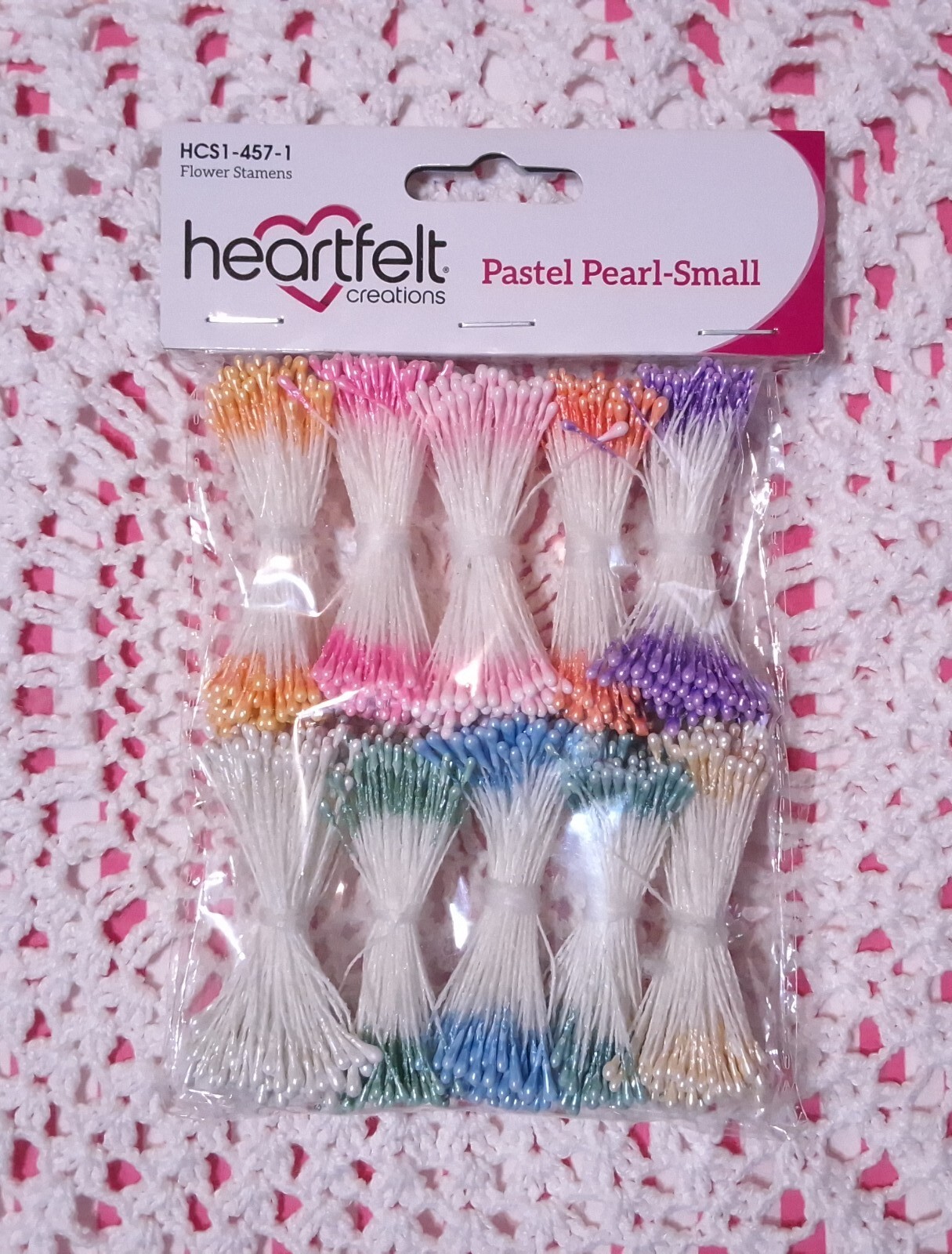 Heartfelt Creations Stamens Pastel Pearl Small Easter Crafts 10 Colors