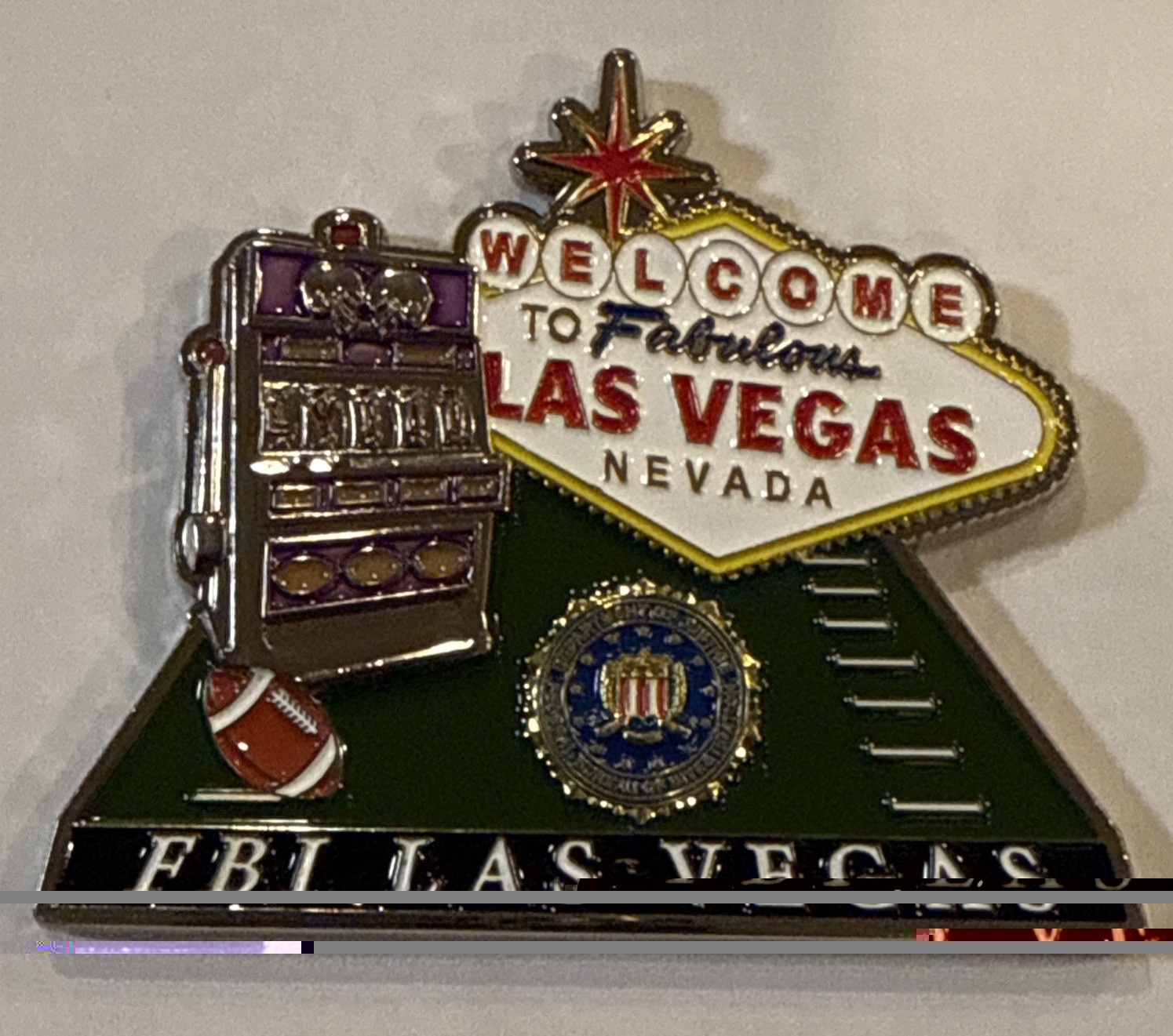 Super Bowl LVIII Las Vegas  FBI  Challenge Coin