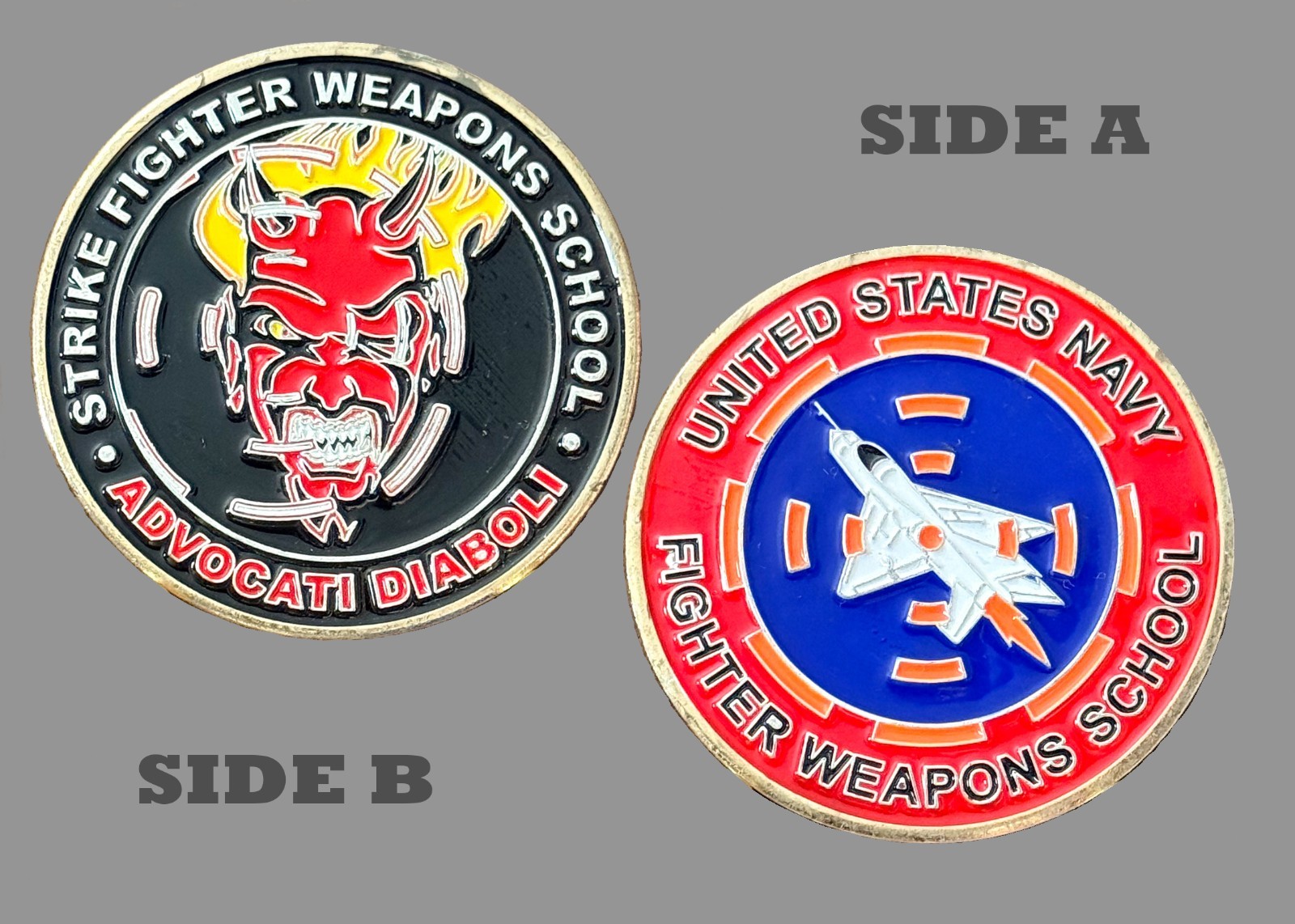 US Navy Strike Fighter Weapons School Challenge Coin  1#29