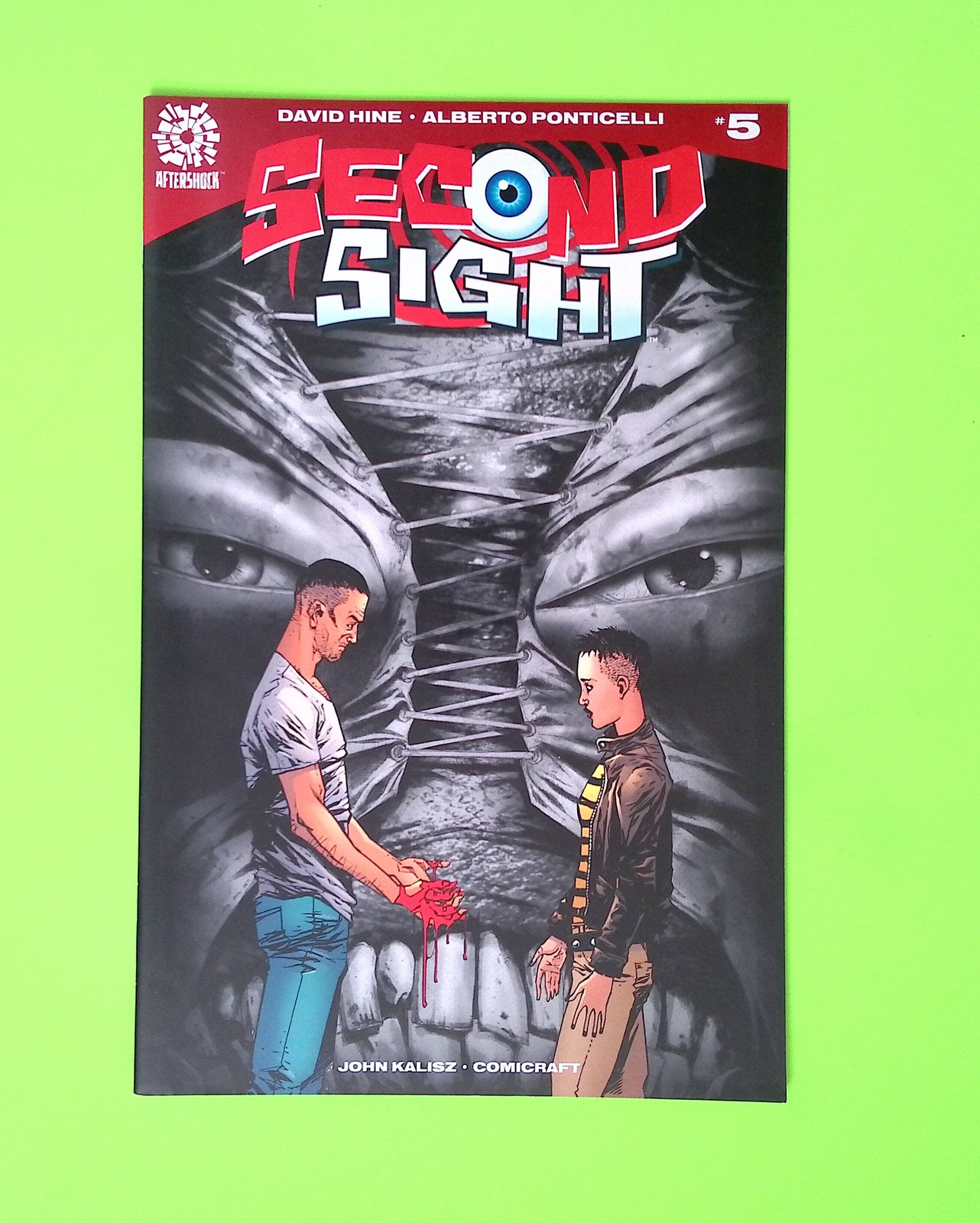 Second Sight #5 2016 AfterShock Comics High Grade Comic Book Q138-199