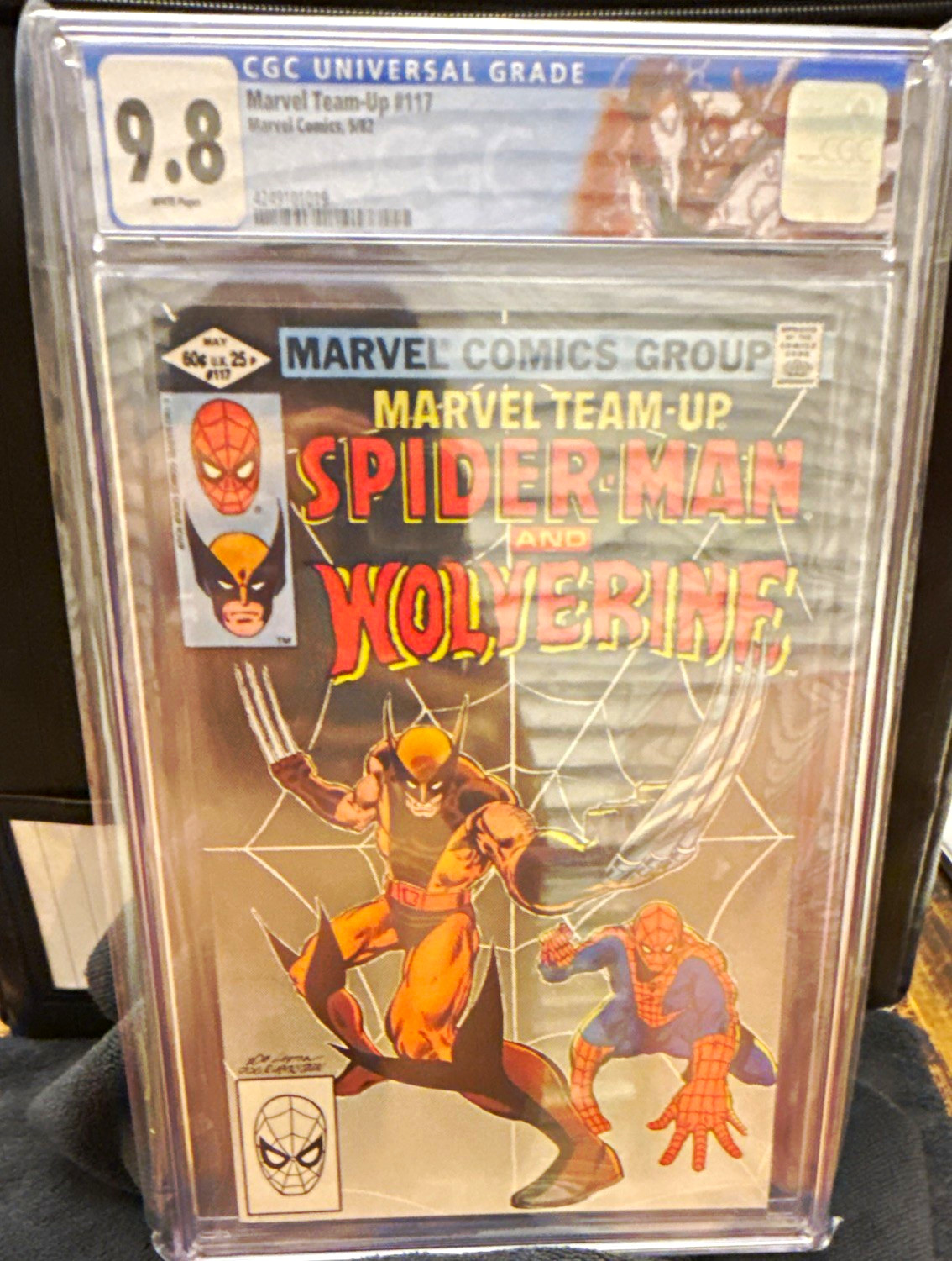Marvel Marvel Team-Up #117 CGC 9.8 Spider-Man Wolverine 1982 4249101019