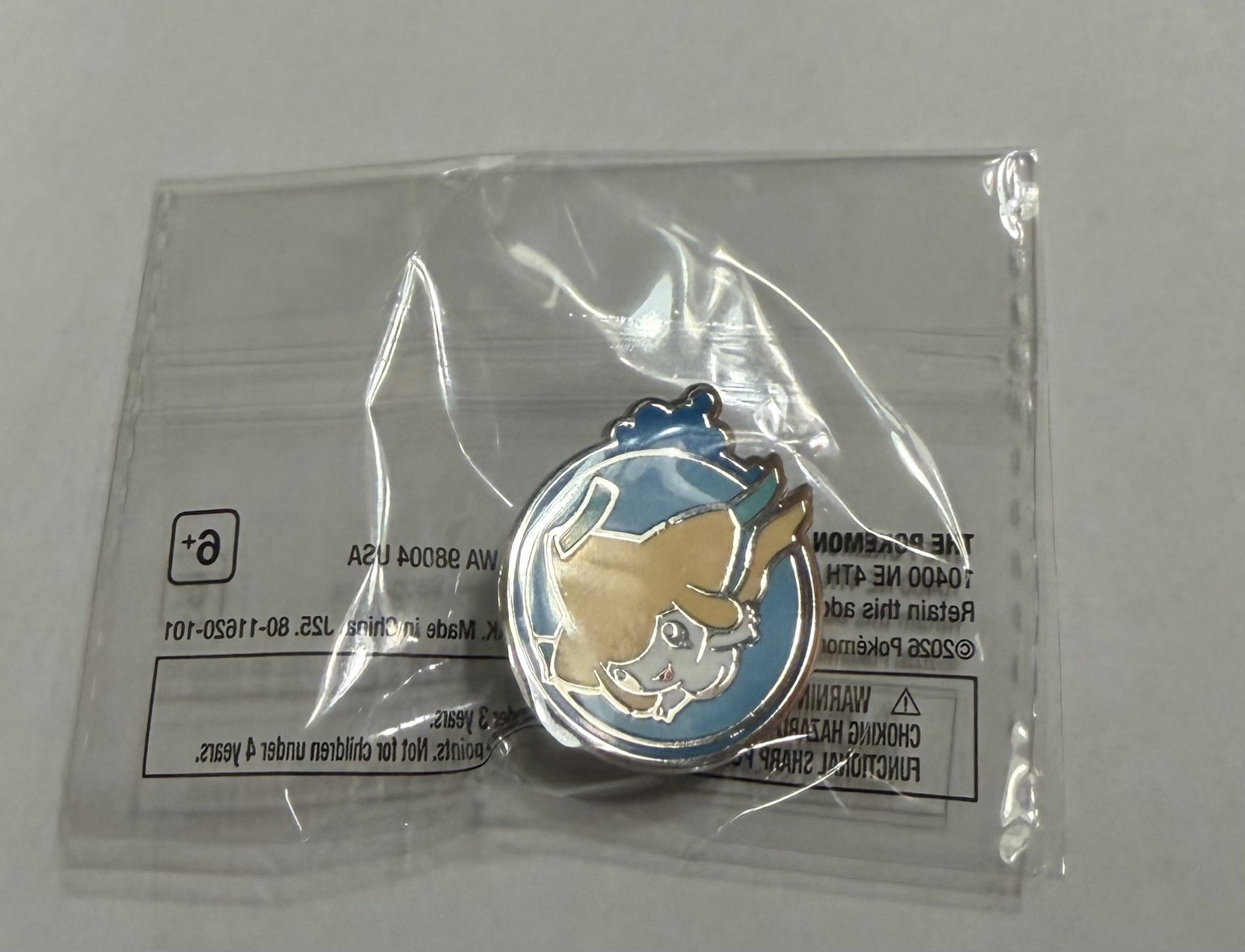 Pokémon World Championships 2026 San Francisco XP Pin Rally Exclusive Jirachi