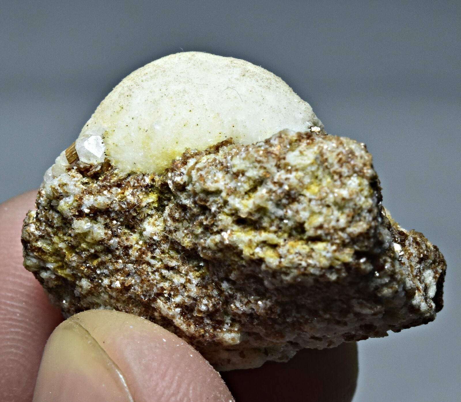 58 CT UNKNOWN Natural White Crystal On Matrix From Pakistan