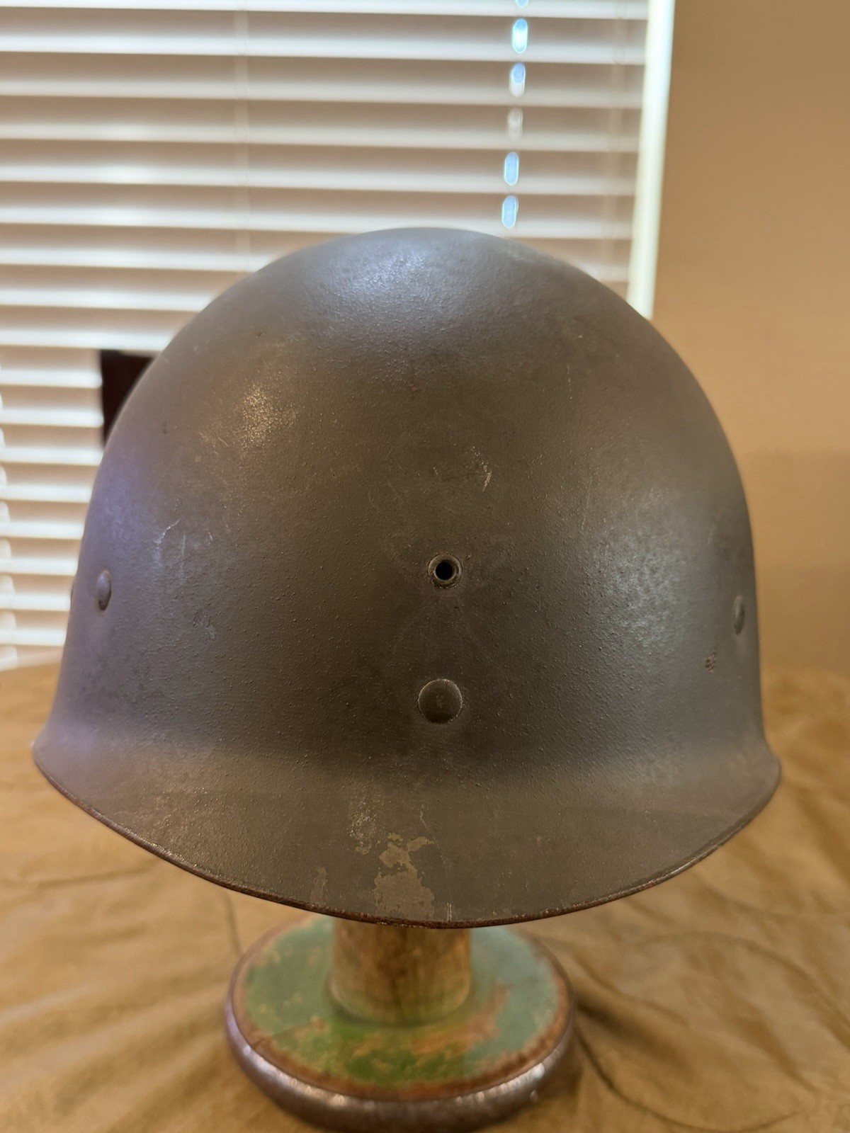 Original WW2 USGI Westinghouse M1 Helmet Liner w Sweatband - Khaki Webbing