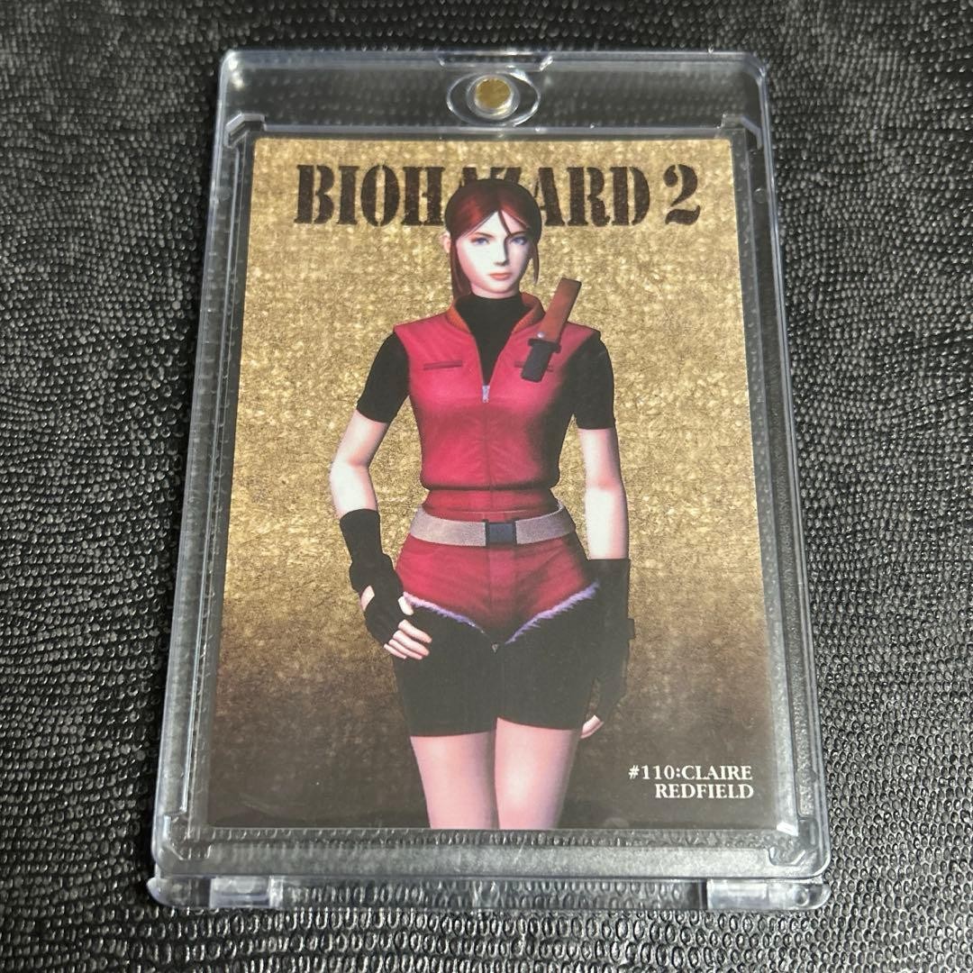 Ultra  Vintage Resident Evil Claire Trading Card