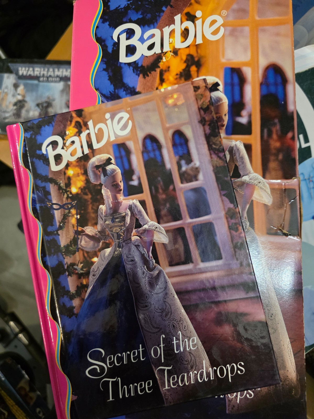 Rare Vintage Barbie & Book set - Secret of the Three Teardrops 1999