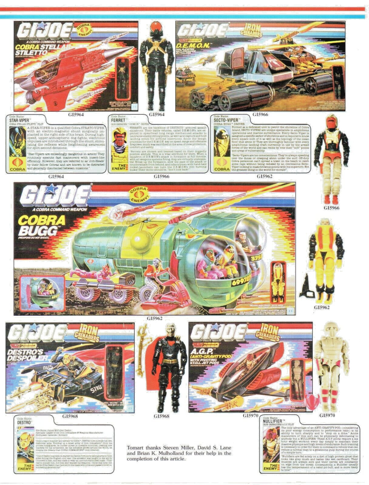 2004 GI JOE Action Figures Toy PRINT AD - COBRA BUGG DESTRO\'S DESPOILER A.G.P.