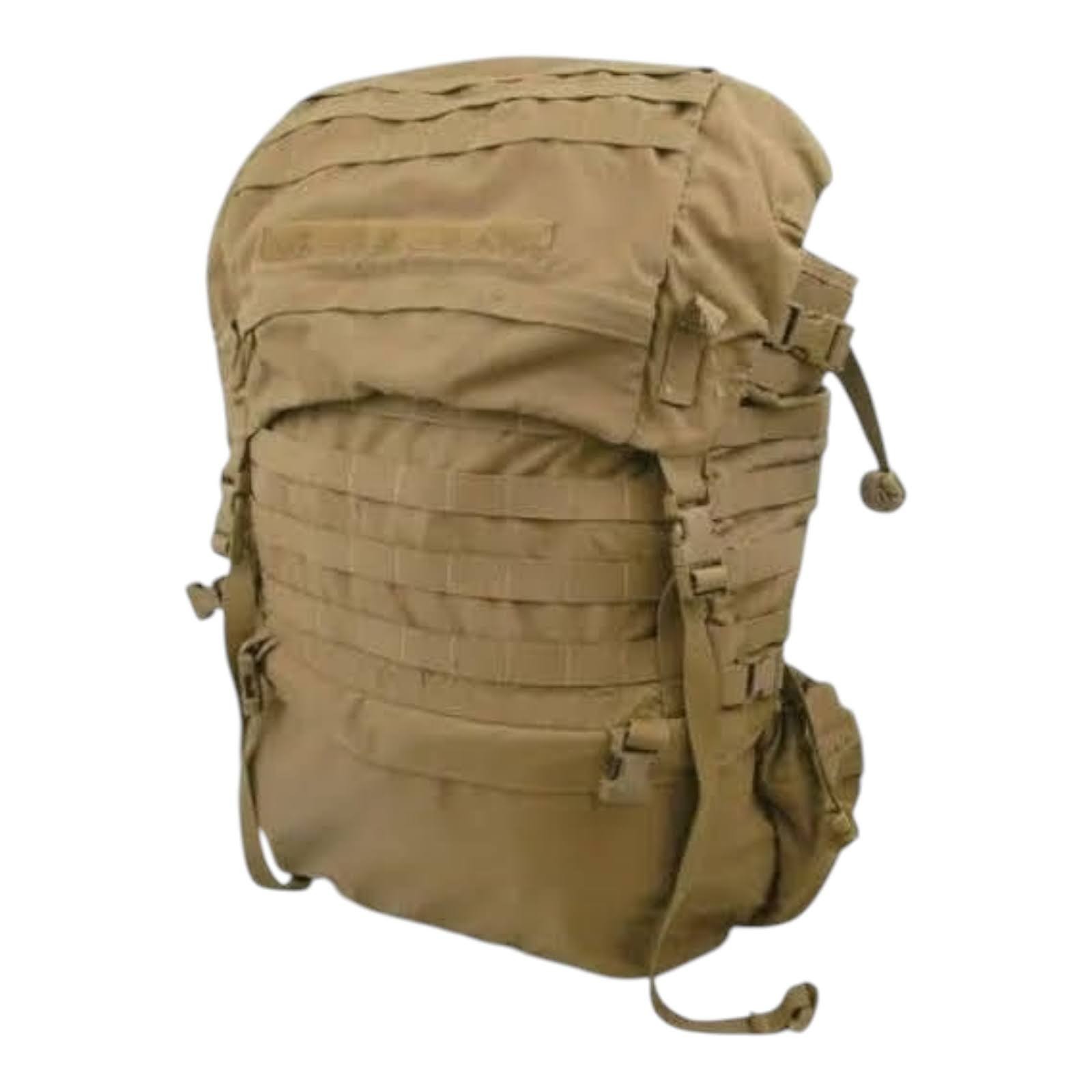 USGI USMC FILBE MOLLE II Rucksack with 2 Hydration Pouches Coyote Brown 