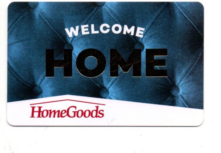 Homegoods Welcome Home Blue Gift Card No $ Value Collectible
