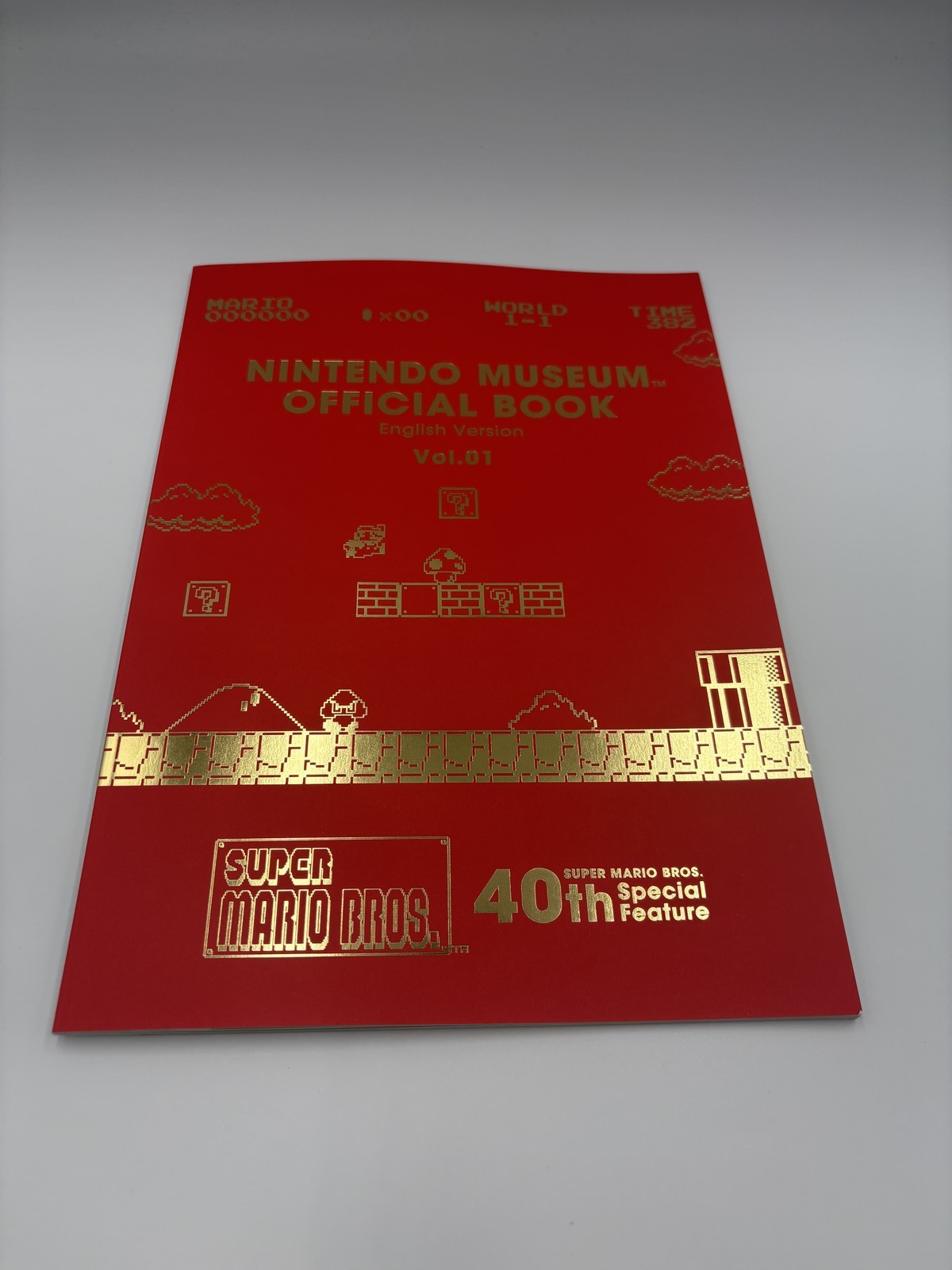 Nintendo Museum Official Book Vol.1 English Edition 40th Super Mario Bros. NEW