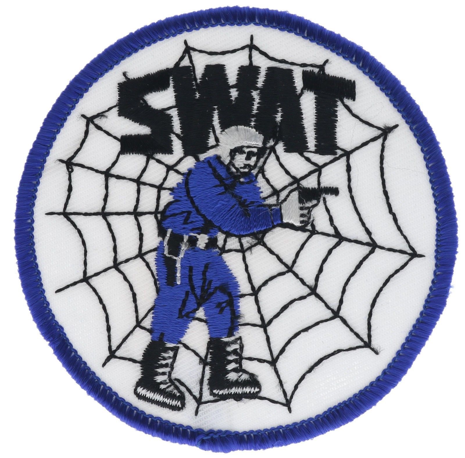SWAT Team Special Weapons and Tactics Iron on 3 inch  Shoulder Patch AK F1D16L