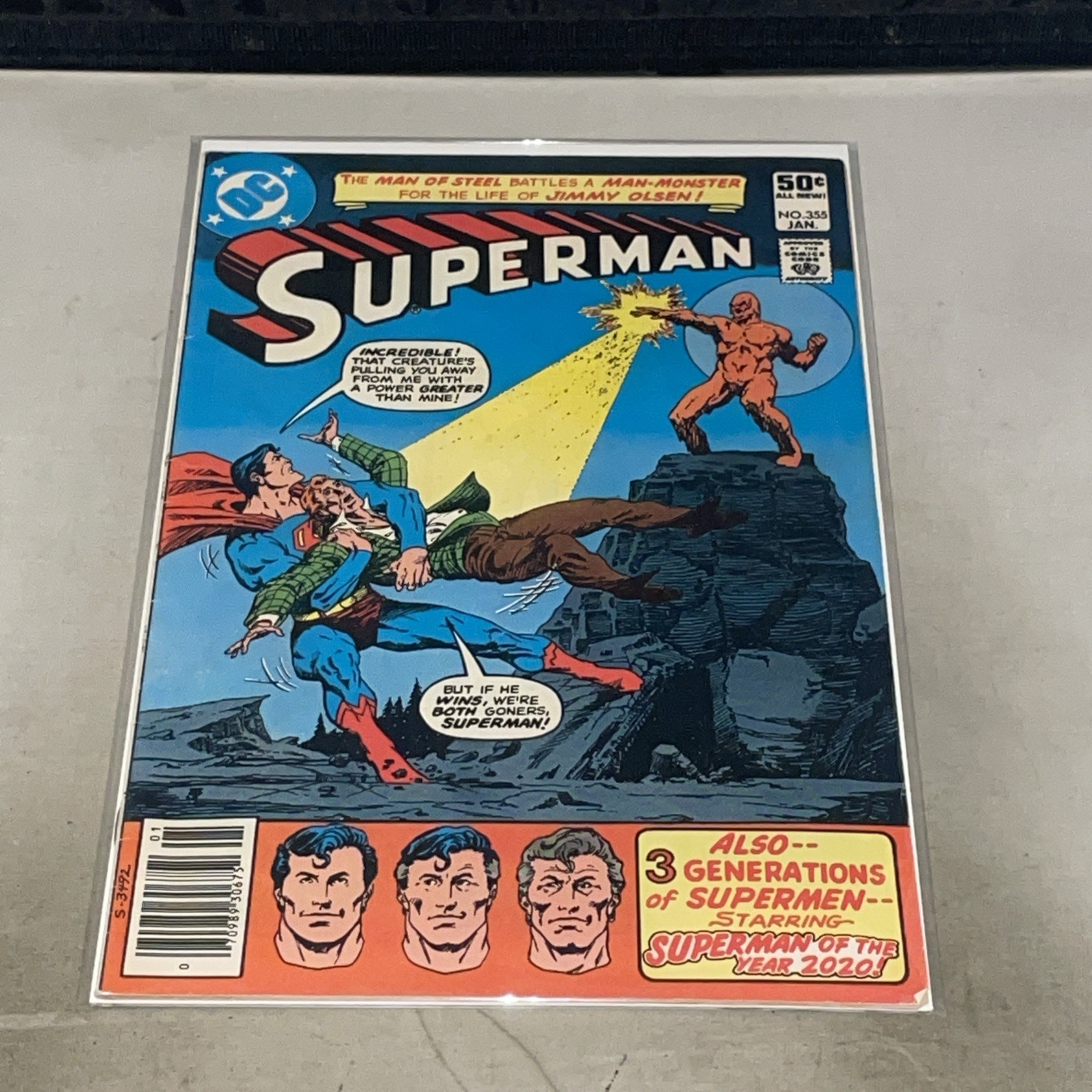SUPERMAN #355 FIRST PRINT DC COMICS (1981)
