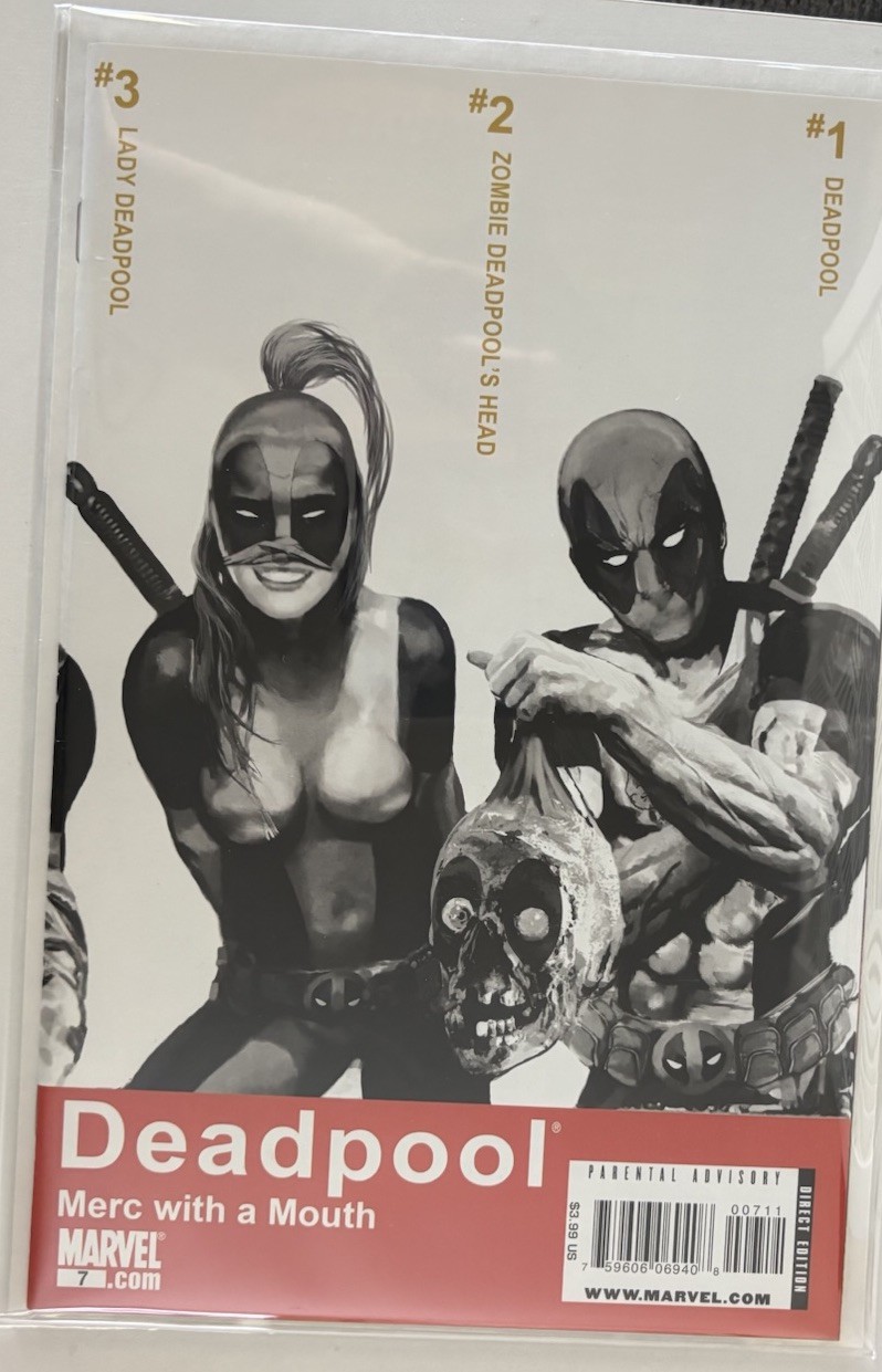 Marvel Comics Deadpool Merc with a Mouth #7 Deadpool & Lady Deadpool