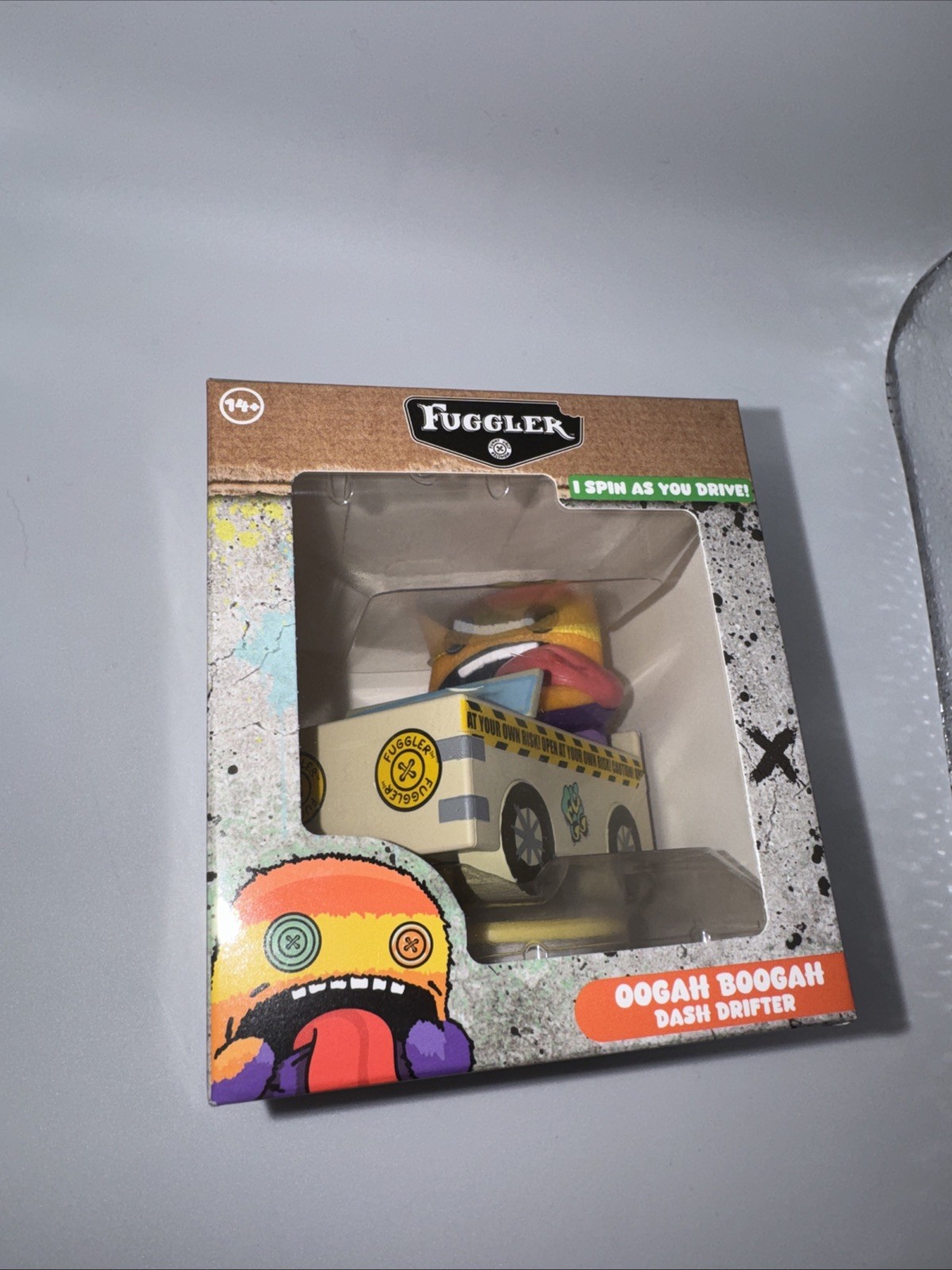Fuggler Car Dash Drifter Spinning Rainbow Oogah Boogah Toy New & Sealed