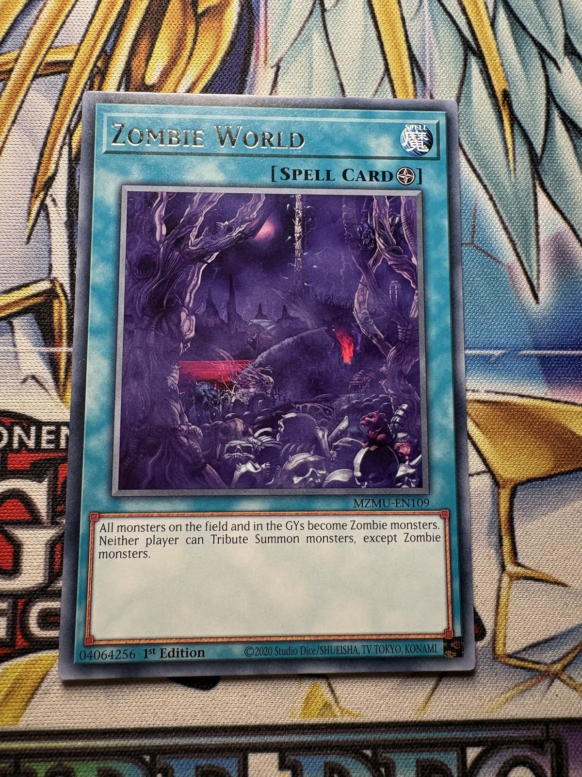 Yugioh Zombie World Rare - MZMU-EN109 1st Edition - English