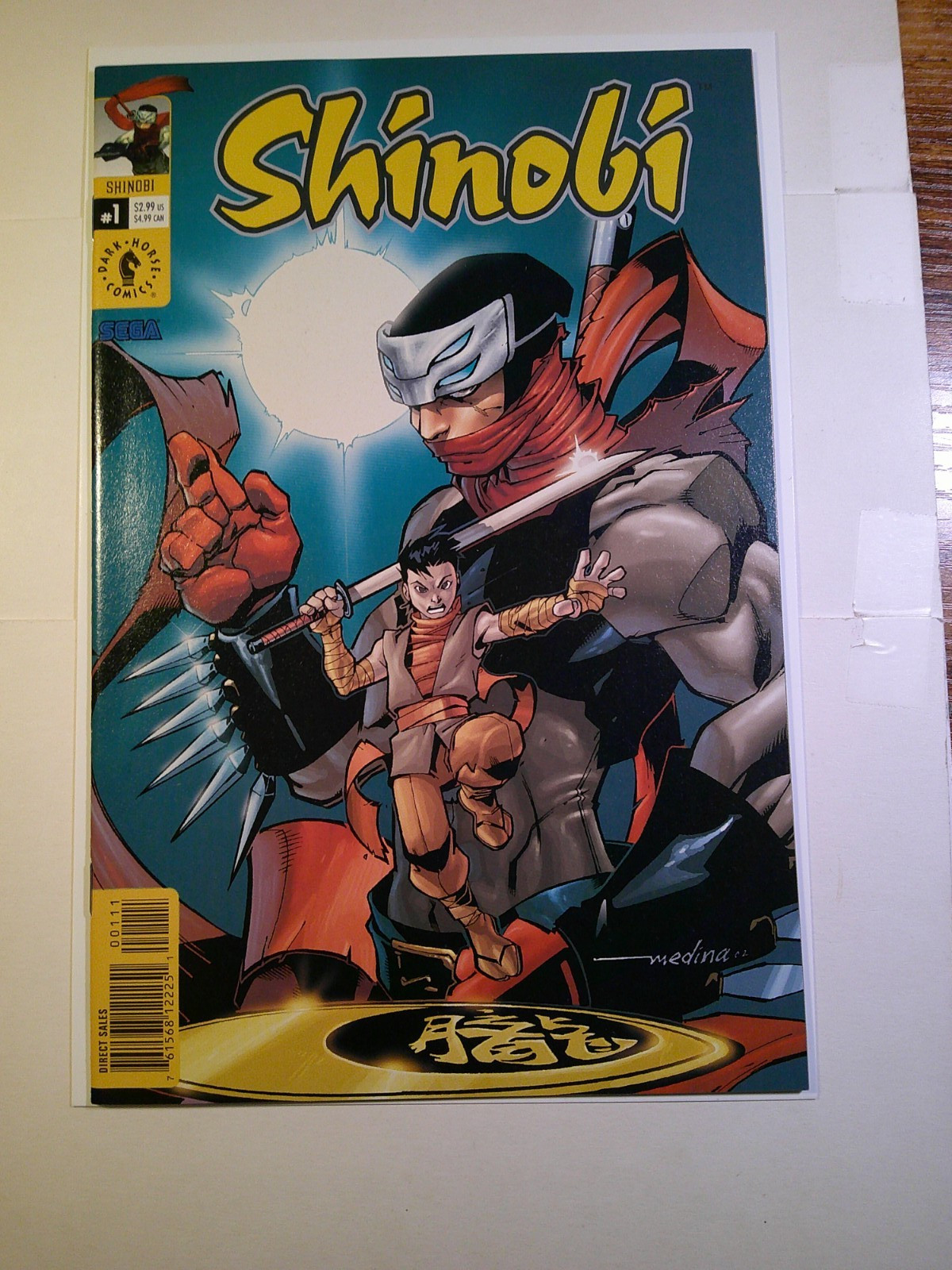 Shinobi #1, 2002 Game Prequel, Dark Horse, NM-
