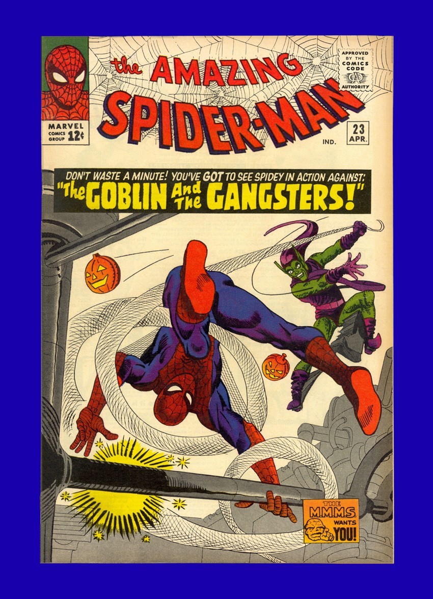 Amazing SpiderMan 23  3rd App of the Green Goblin  Ditko Cover 1965 96 N G1N