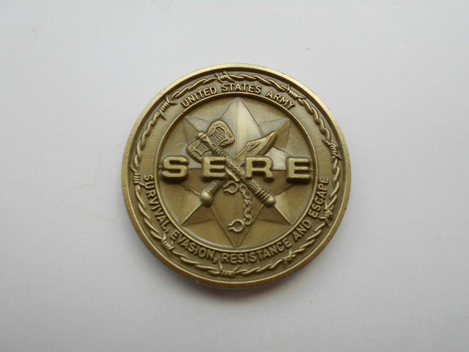 AUTHENTIC ORIGINAL CHALLENGE COIN   U.S. ARMY  