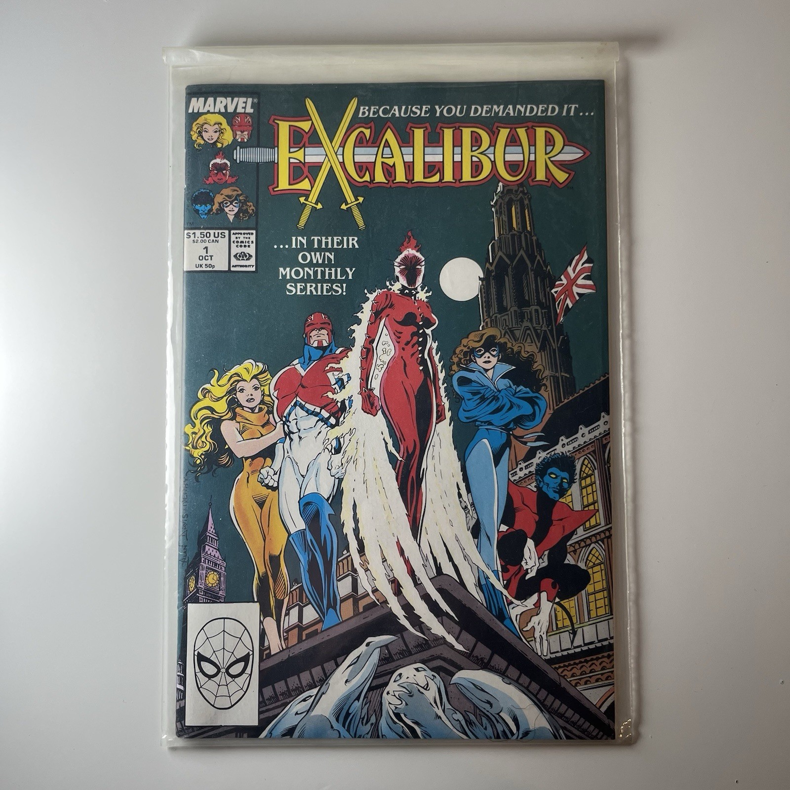 Excalibur #1 (Marvel Comics October 1988) NM