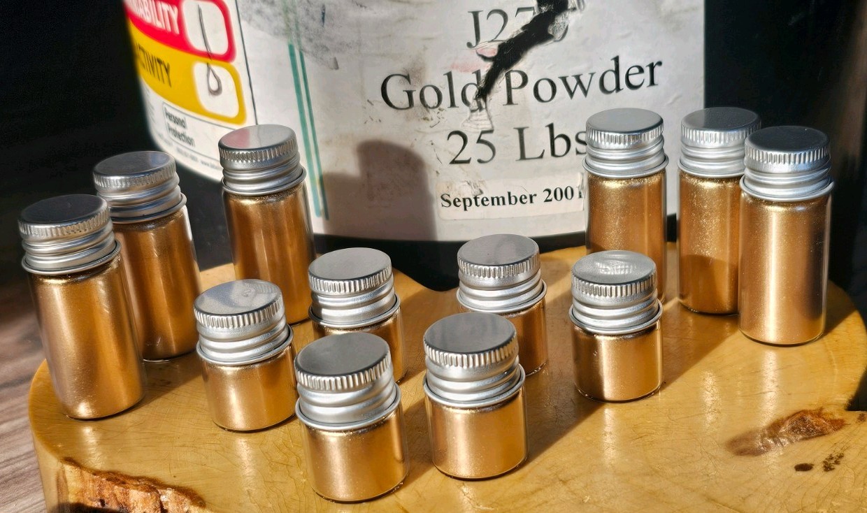 Extremely Fine Art Gold Powder 5 Grams of Gold Powder For Kintsugi