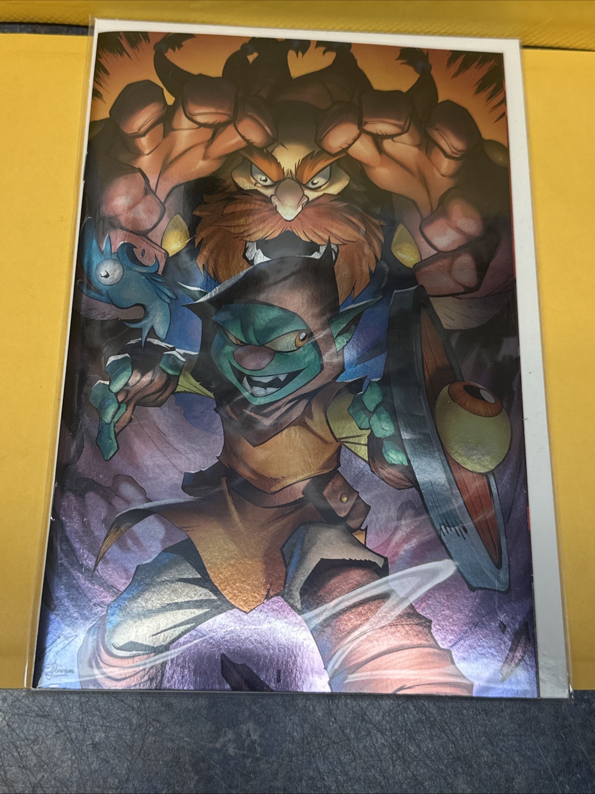 D'ORC #1 DORC 3RD PRINT ALE GARZA VIRGIN C2E2 EXCLUSIVE LTD  500 IN HAND