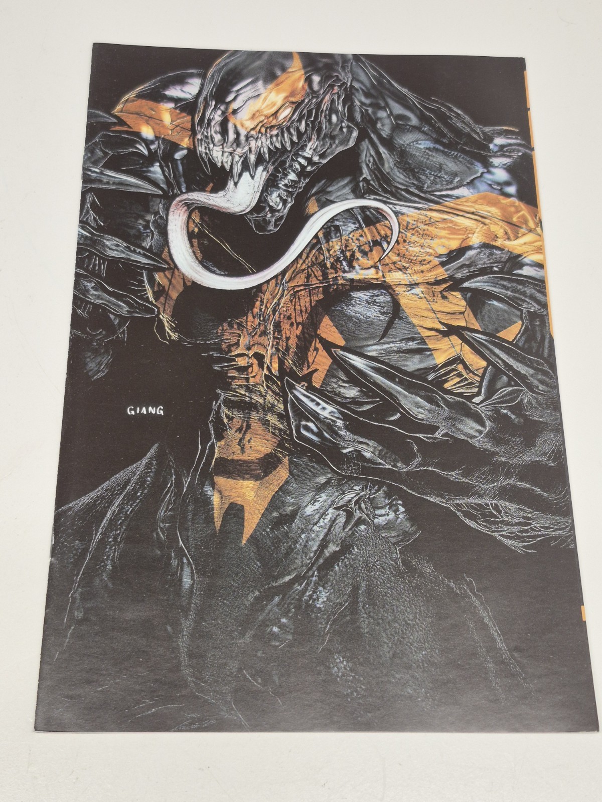 ALL-NEW VENOM #1 JOHN GIANG - NEGATIVE BLEED VIRGIN VARIANT