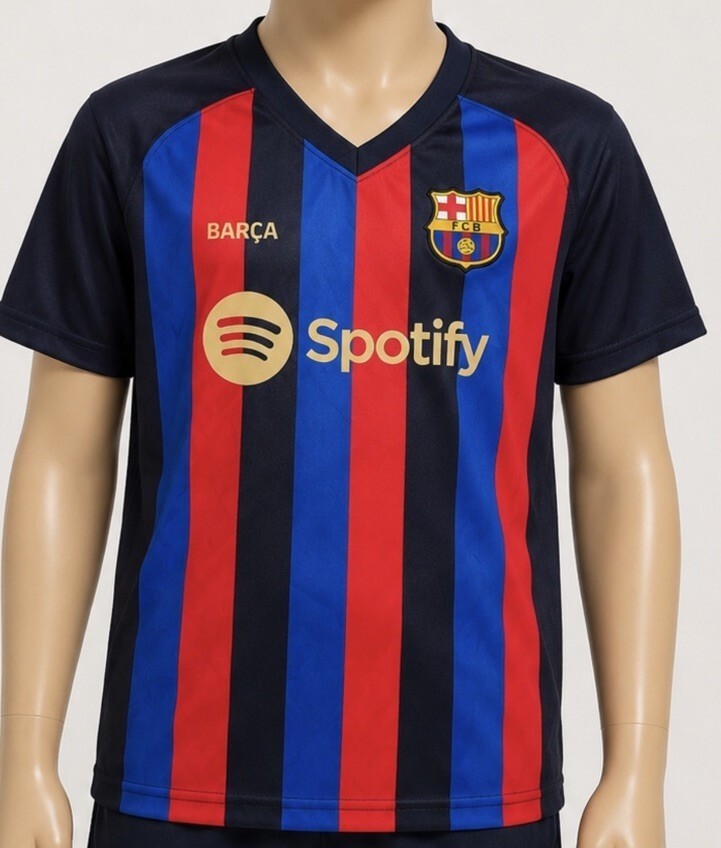 FC Barcelona Lewandowski 9 Soccer Jersey  Size 10 Kids